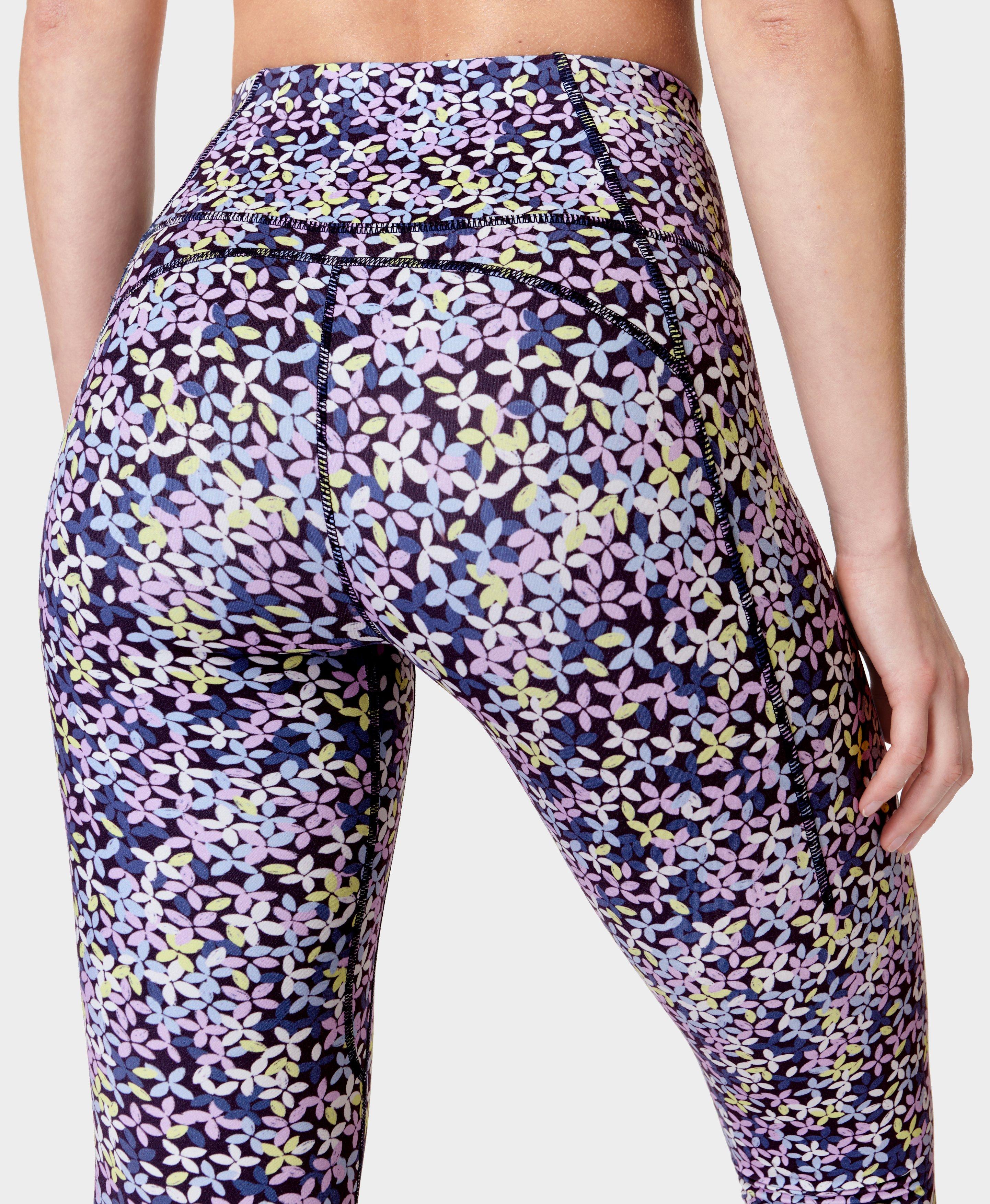 Sweaty Betty Gary Yoga Pants, Moonrock Purple Marl, XXS