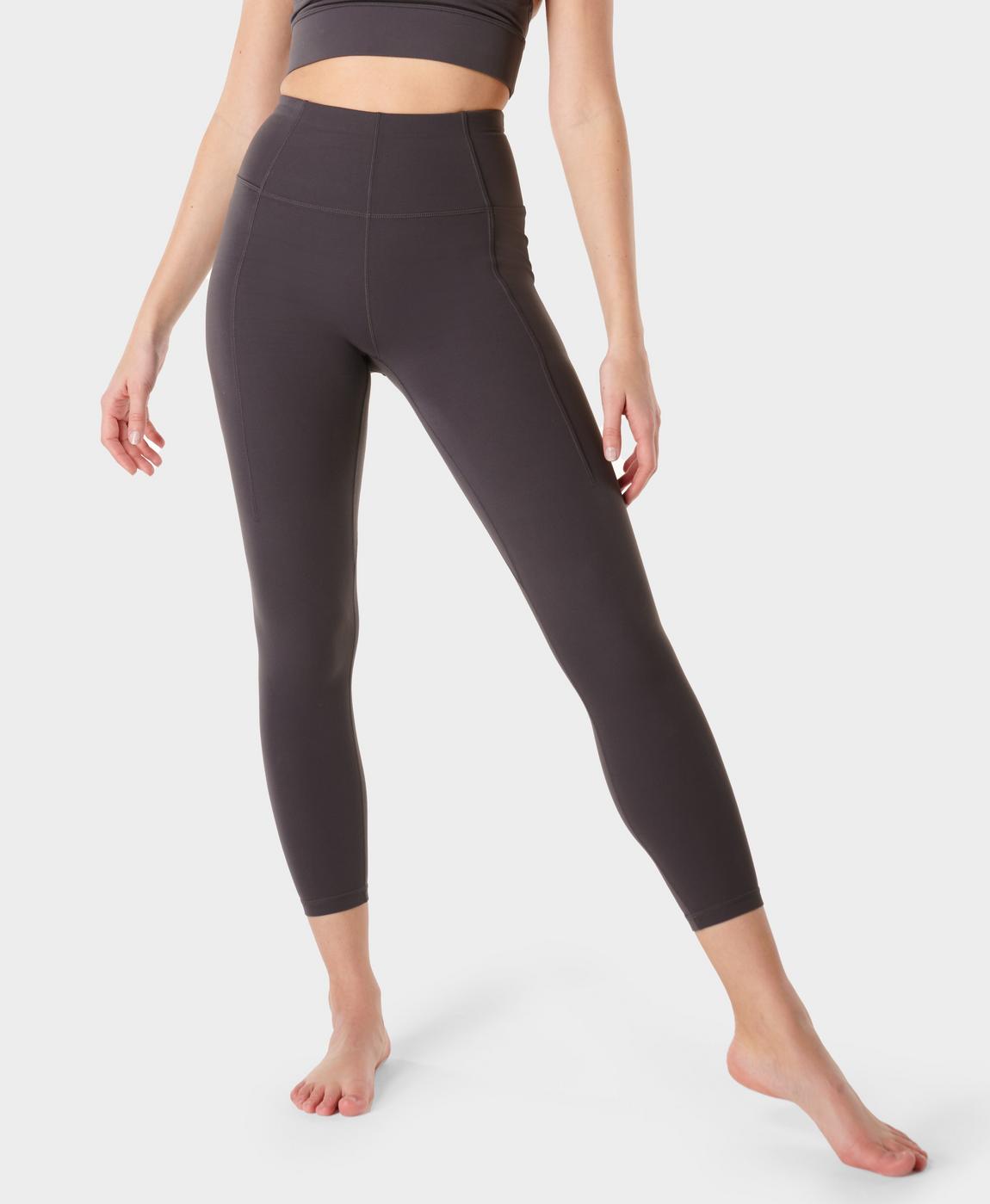 Super Soft 7/8 Yoga Leggings - Urban Grey