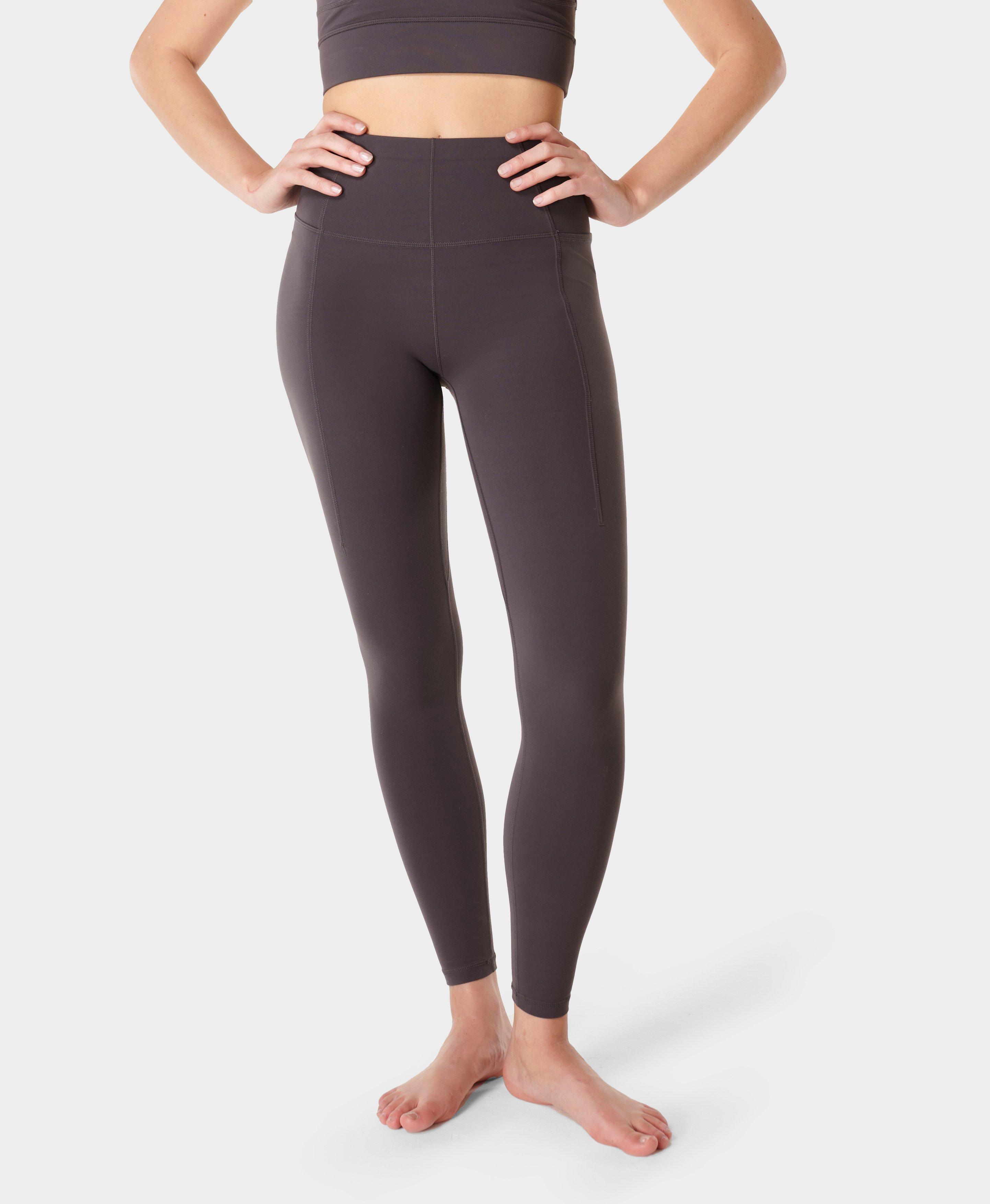Satva Super Soft Organic Cotton Women's Active Sports Yoga Pants  Highwaisted Leggings with Hidden Pocket - Prema Legging, Heather Grey,  X-Small, Pants -  Canada