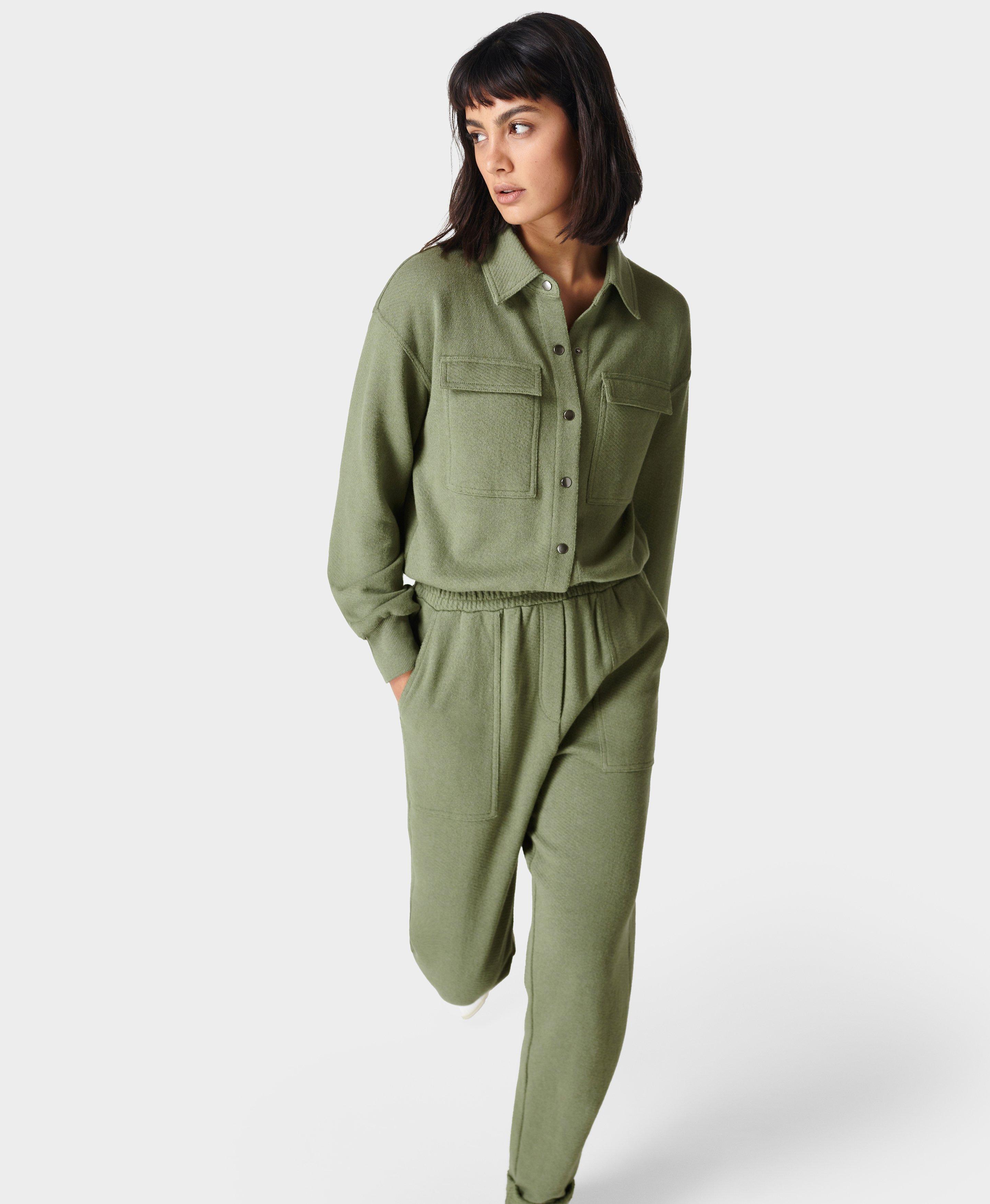 green boiler suit womens