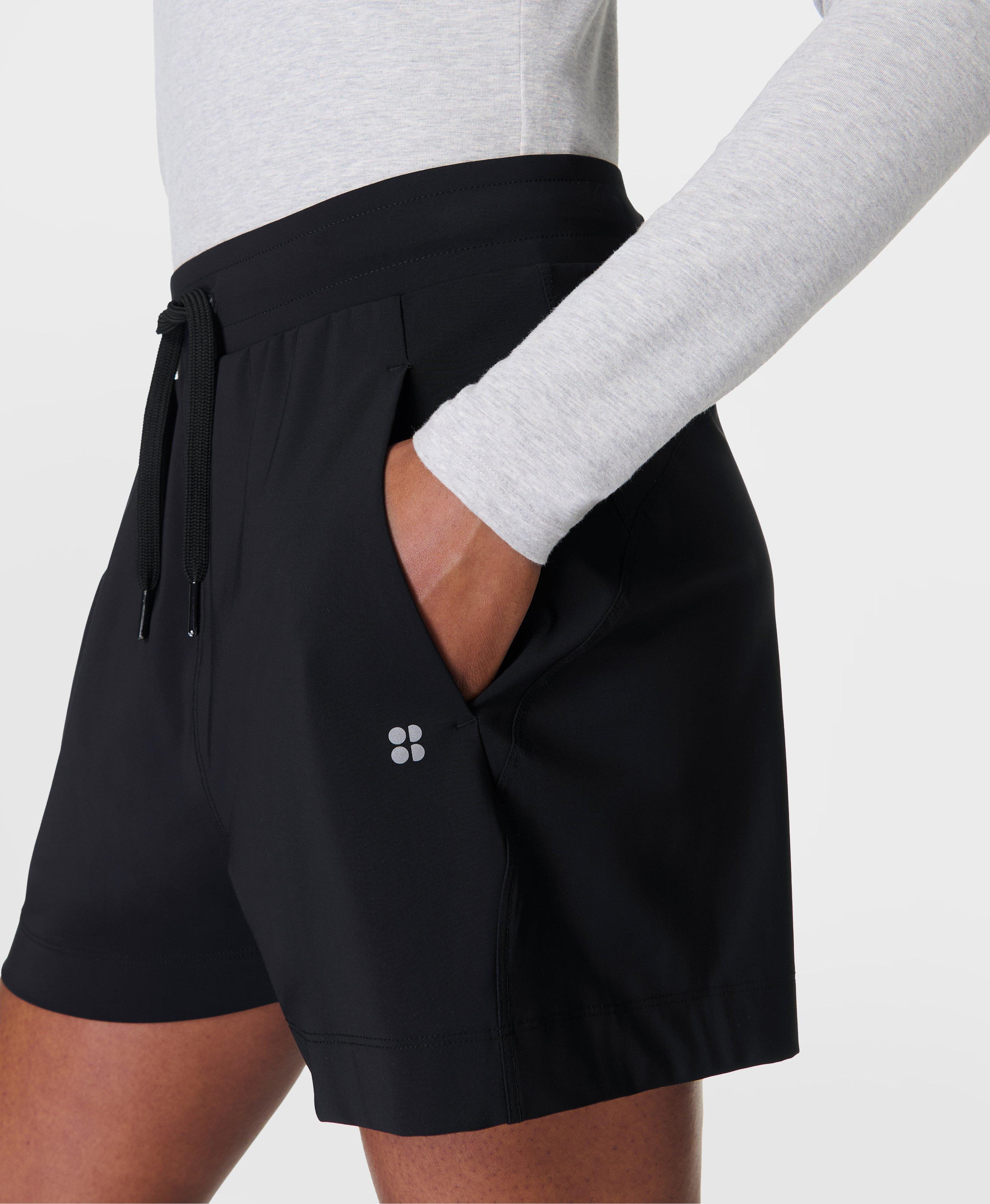 Women\'s Shorts + | Betty Sweaty Shorts Skorts - Black Explorer |