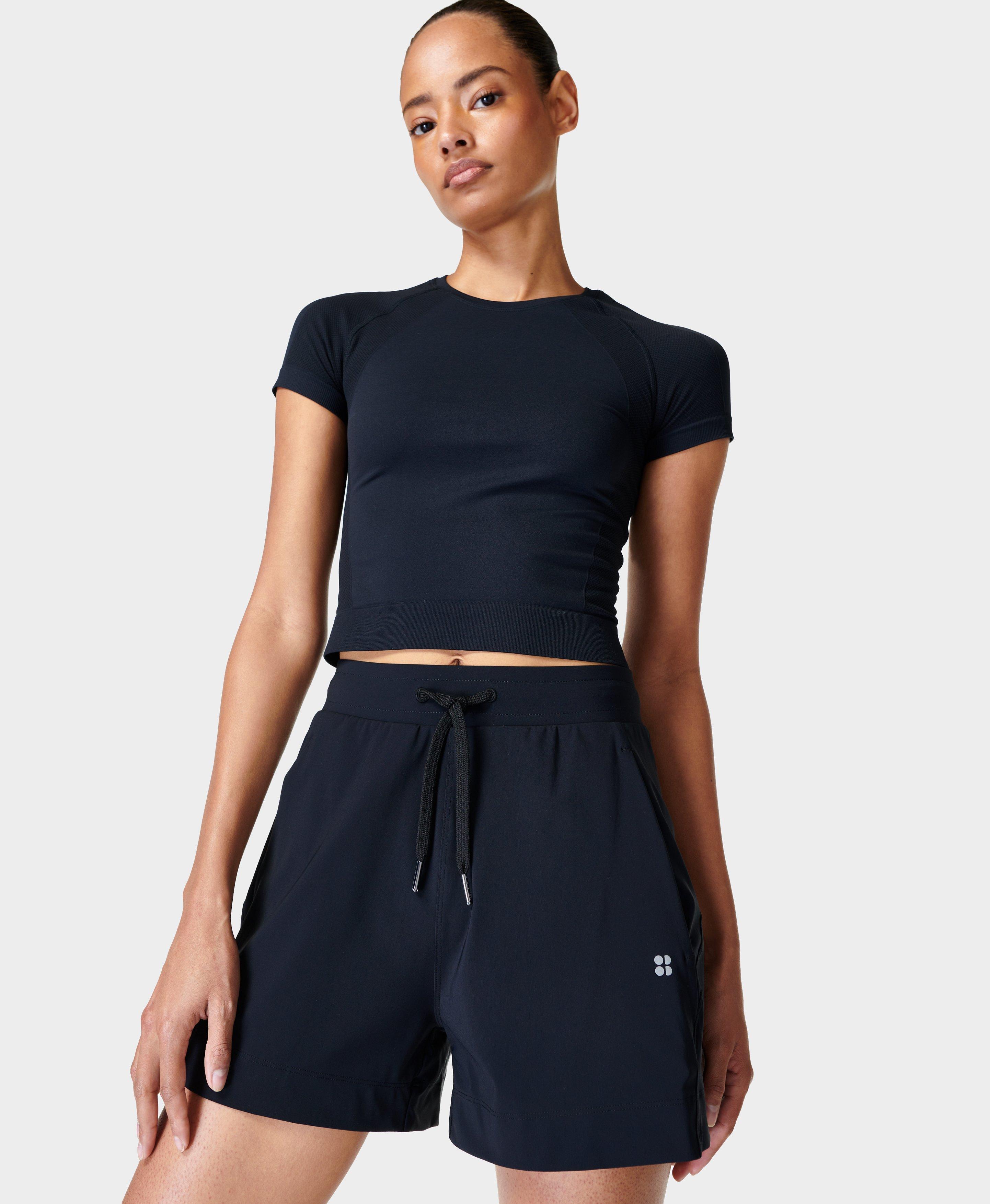 Sweaty + Shorts Women\'s Shorts | Skorts - Explorer Black | Betty