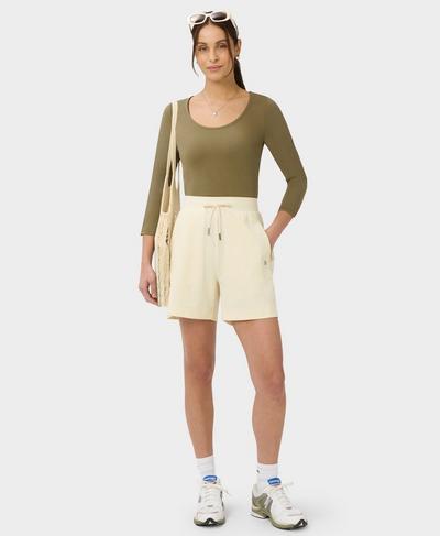 Explorer 5.5" Shorts, Wheat Beige | Sweaty Betty