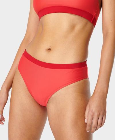 Harlyn Bikini Bottom, Pentas Red | Sweaty Betty