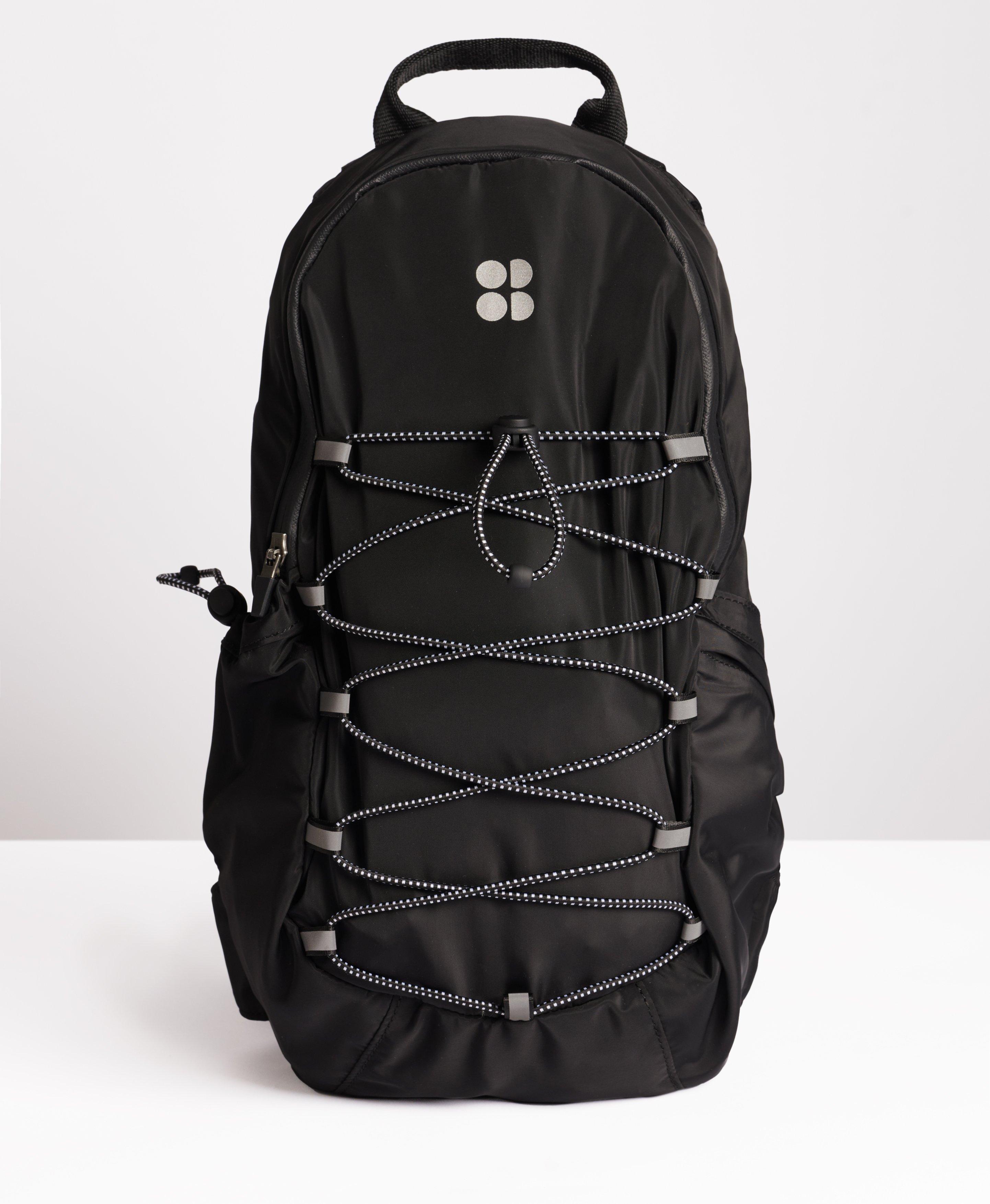 Commuter Running Backpack- blacka | Women's Bags | www.sweatybetty.com