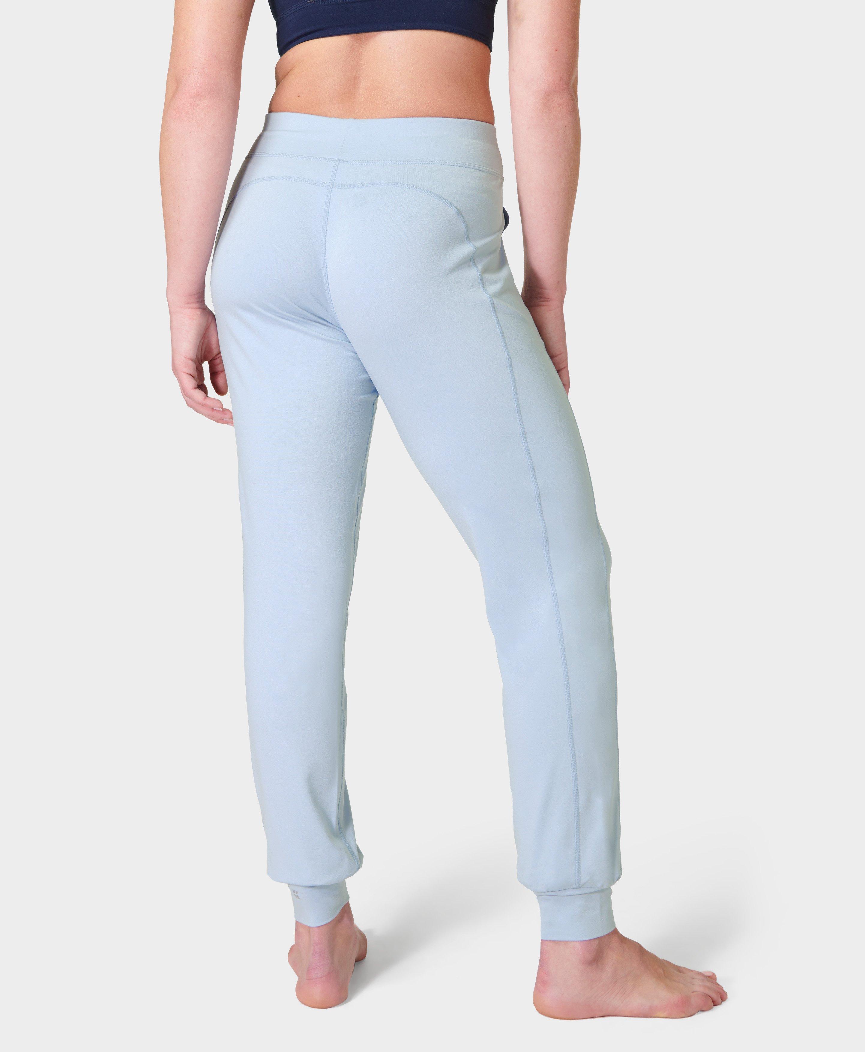 Gary Yoga Pants - Aluminium Blue, Women's Trousers & Yoga Pants