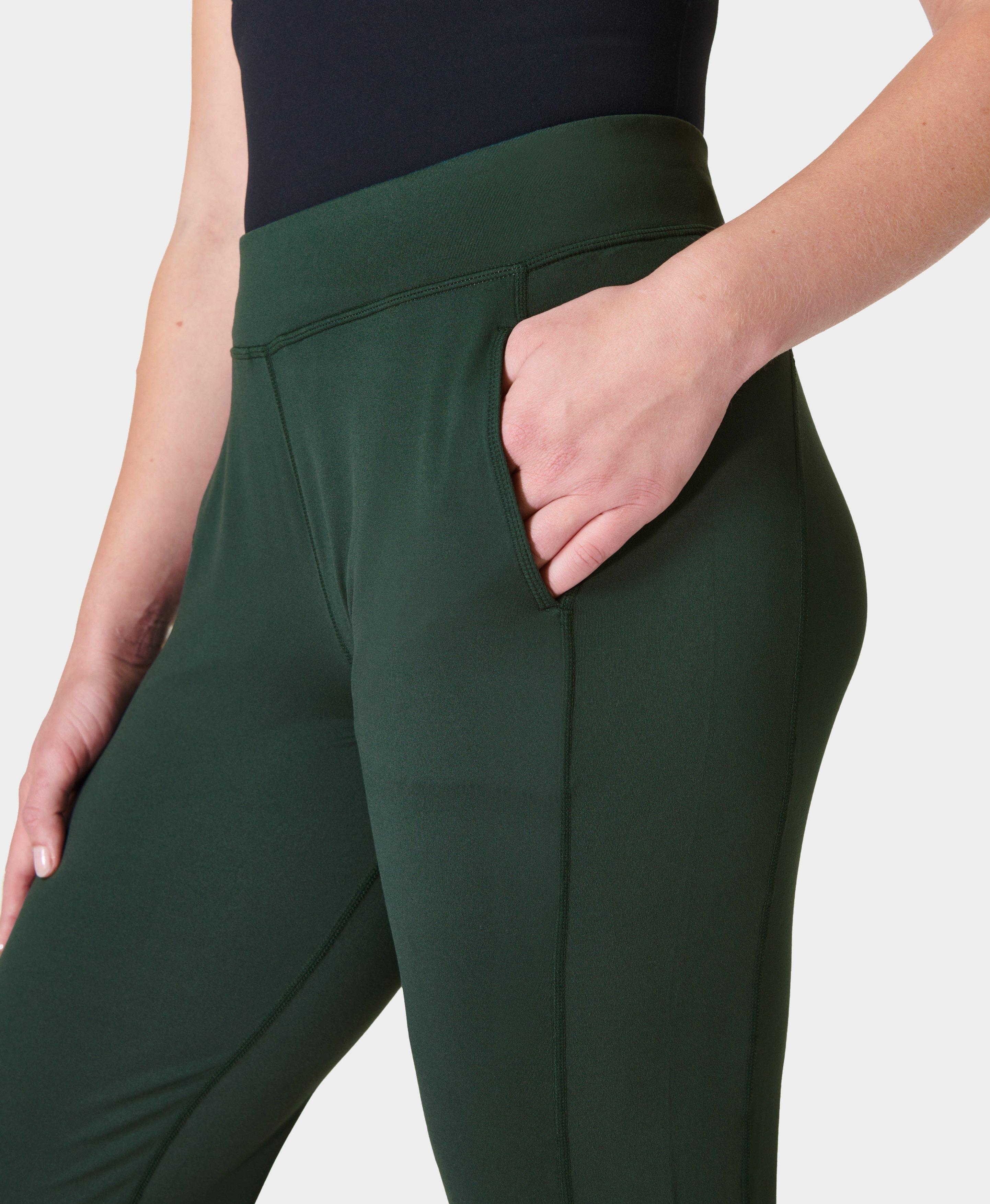Womens Pants  Sweaty Betty Gary Yoga Pants Pebble Beige Marl ~ Lone Wolf  Threat