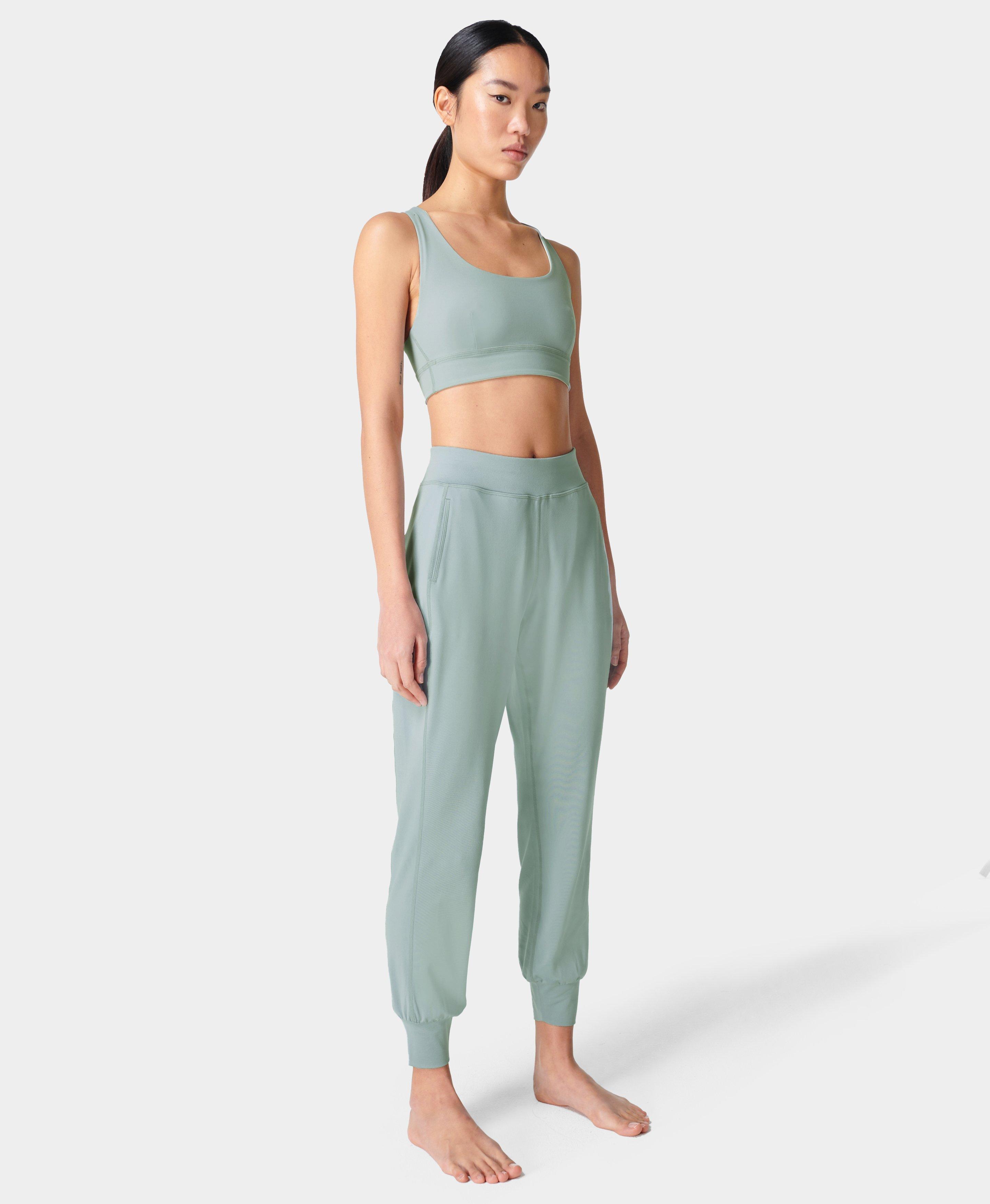 Gary Yoga Pants - Vapour Blue  Women's Trousers & Yoga Pants