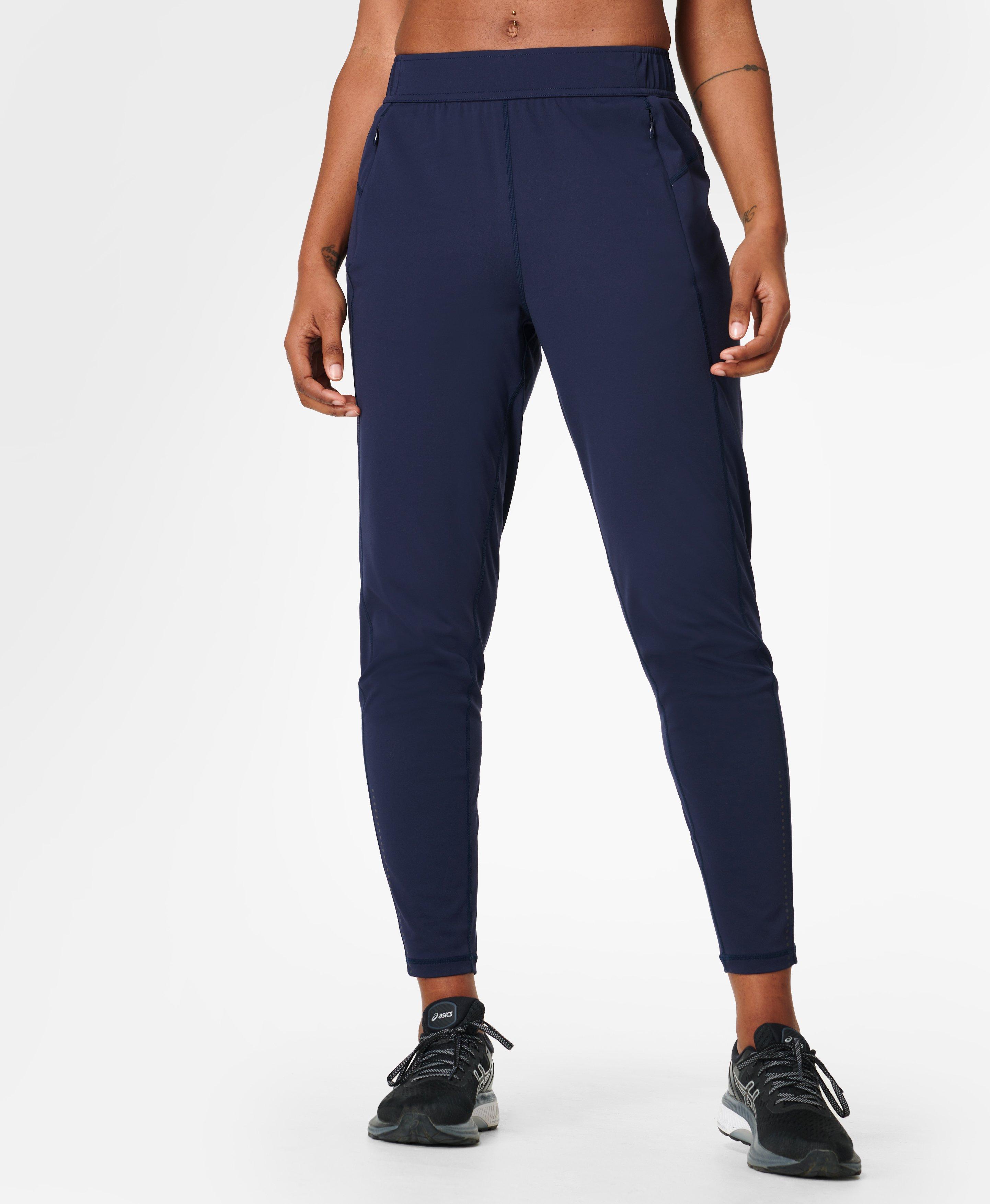 Air Taper Running Pants - Navy Blue, Women's Trousers & Yoga Pants