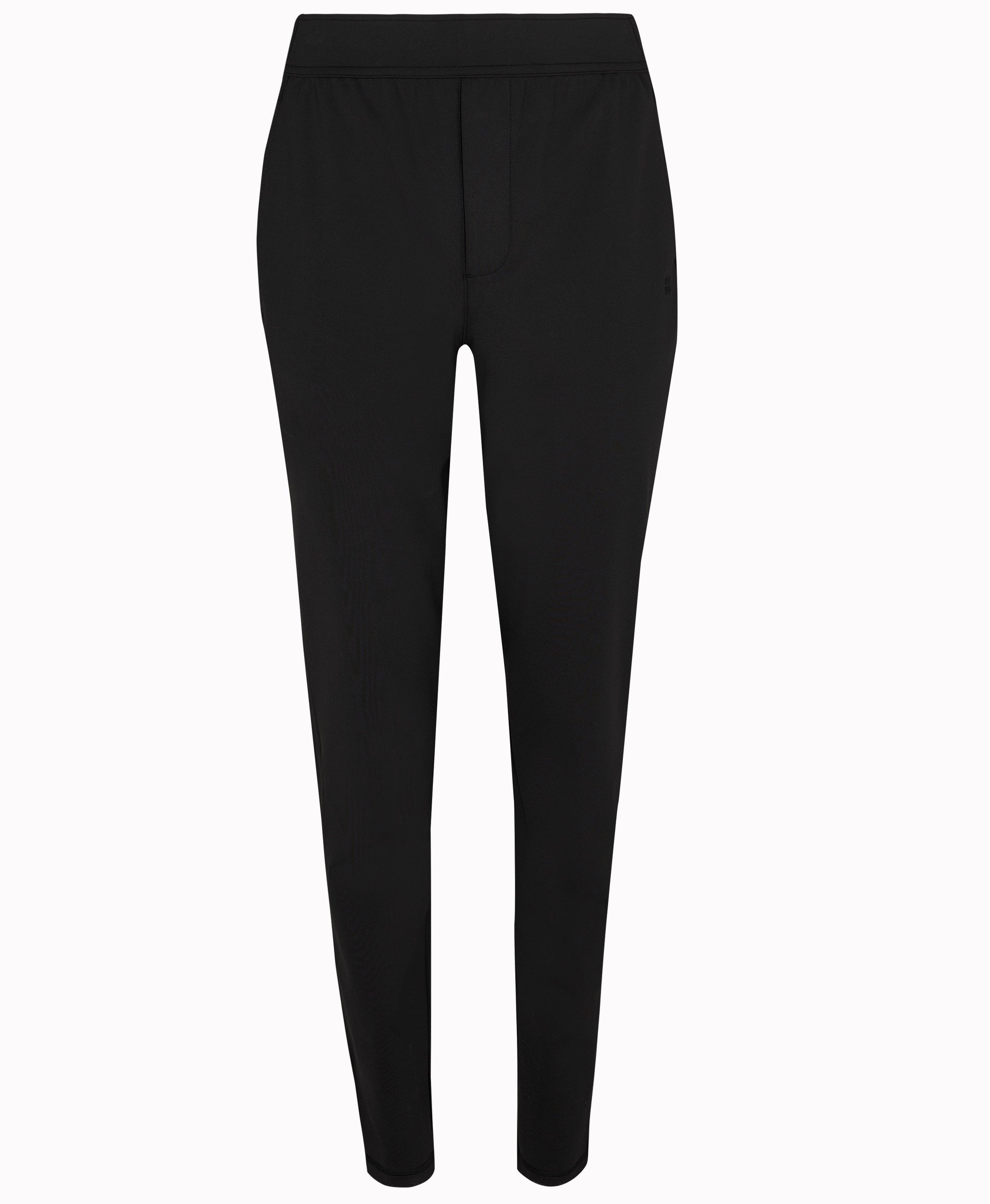 Ladies black tapered on sale trousers