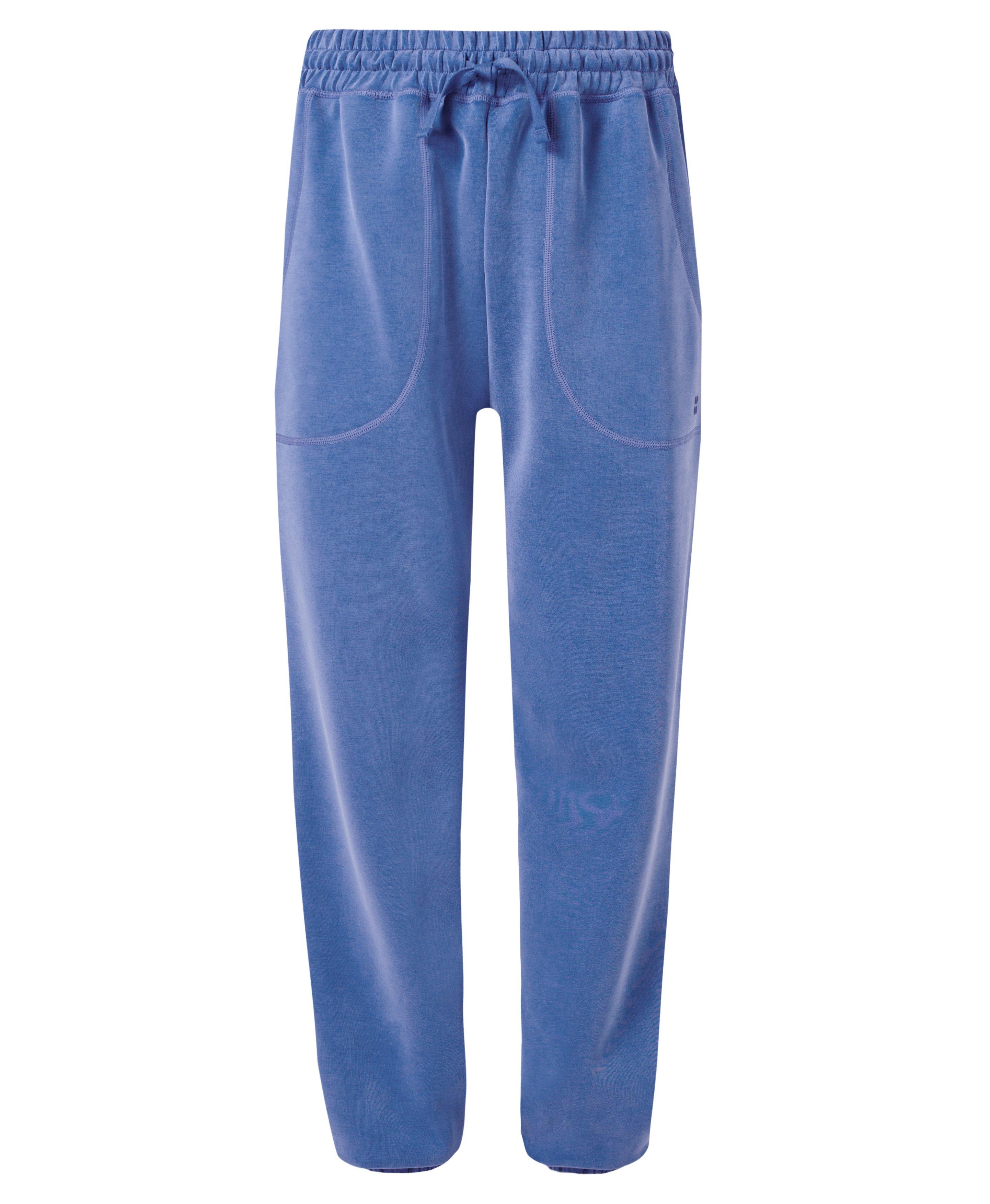 Sand Wash Cuffed Pants - Lightning Blue