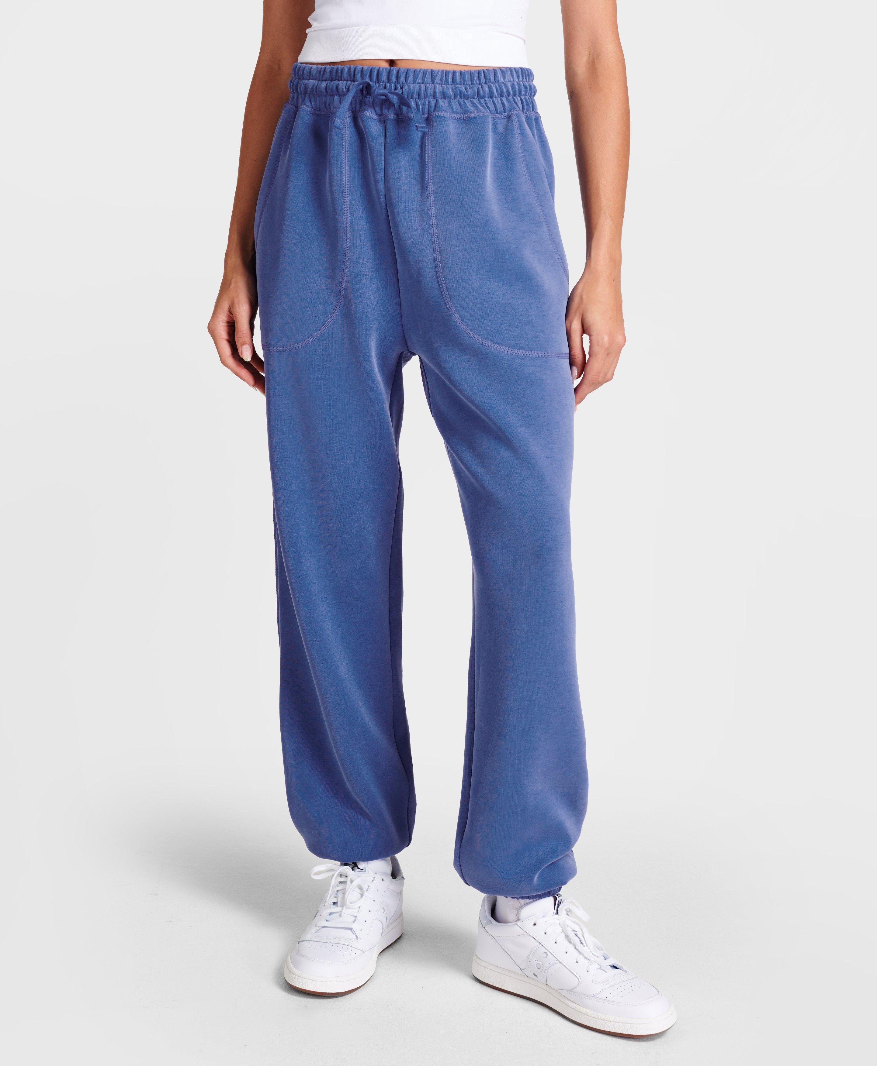 Sand Wash Cuffed Trousers Lightning Blue Women s Trousers