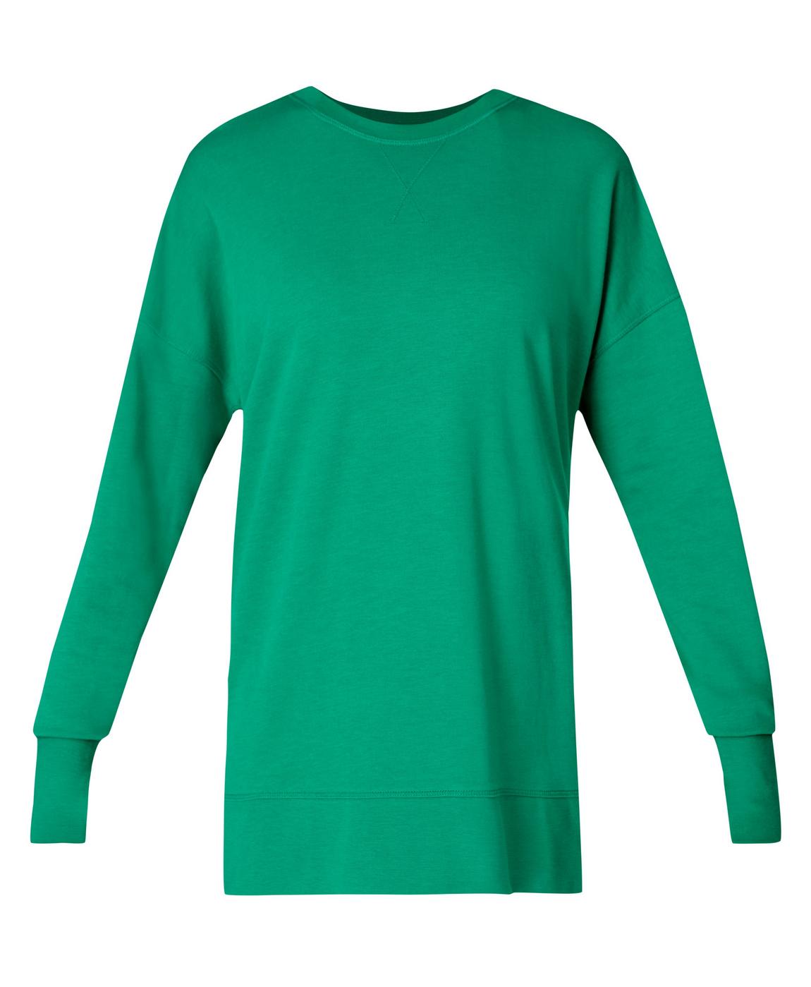After Class Split Sweatshirt - Vivid Green | Women's After Class Split Sweatshirt - Vivid Green | Women's