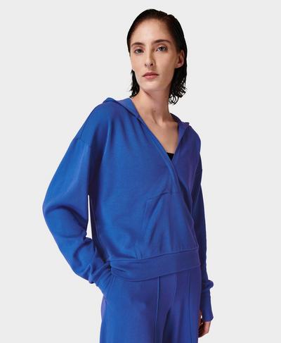 After Class Relaxed Hoody, Hour Blue | Sweaty Betty