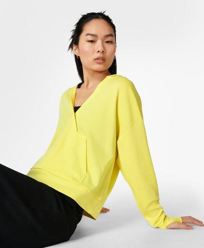 After Class Relaxed Hoody, Sherbet Yellow | Sweaty Betty