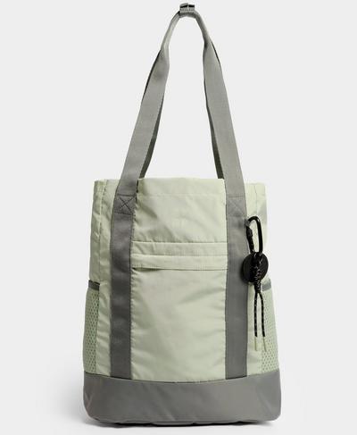 Convertible Tote Bag , Sage Green | Sweaty Betty