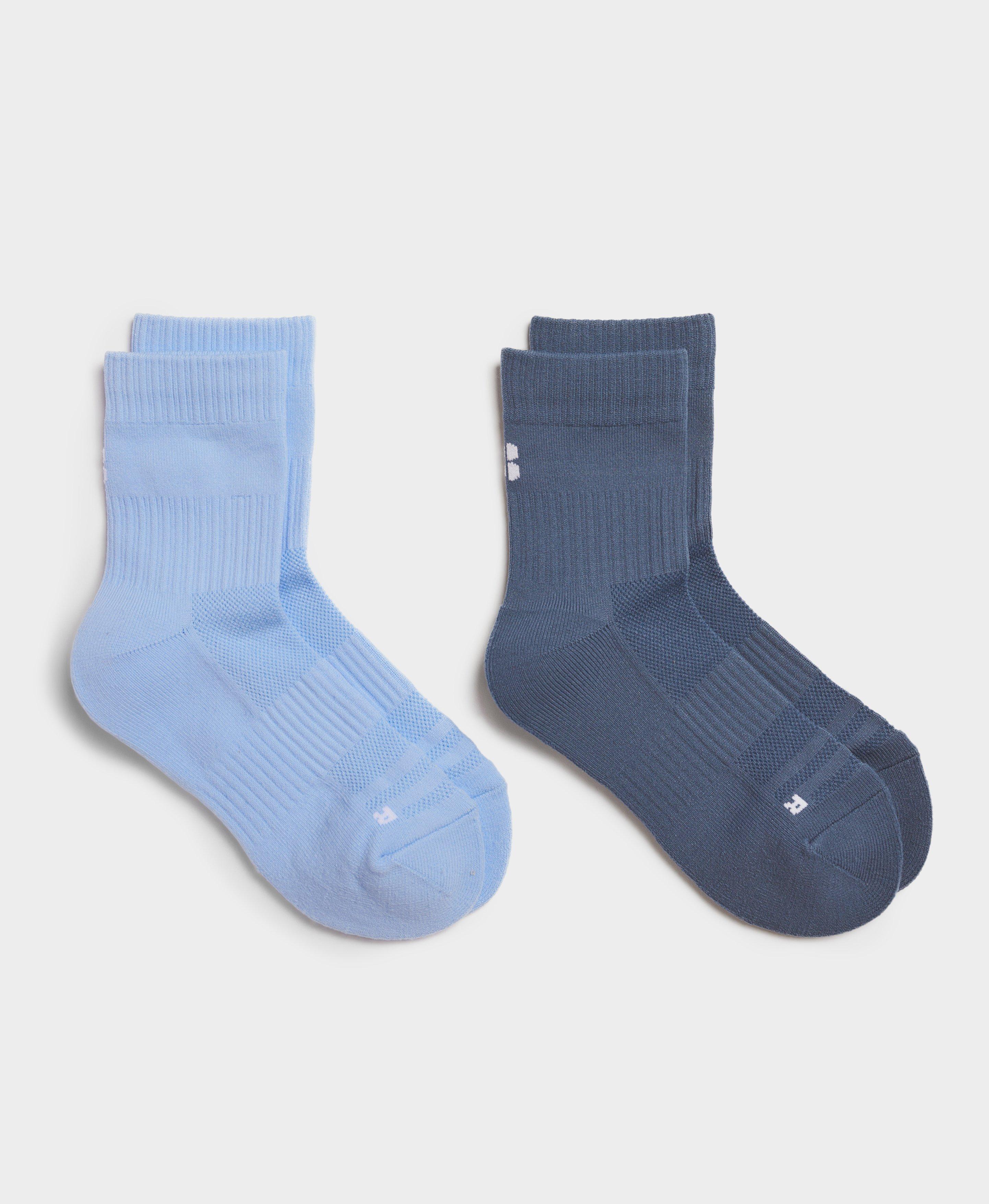 harmtty 1Pair Sports Socks Sweat-absorbent Comfortable Nylon