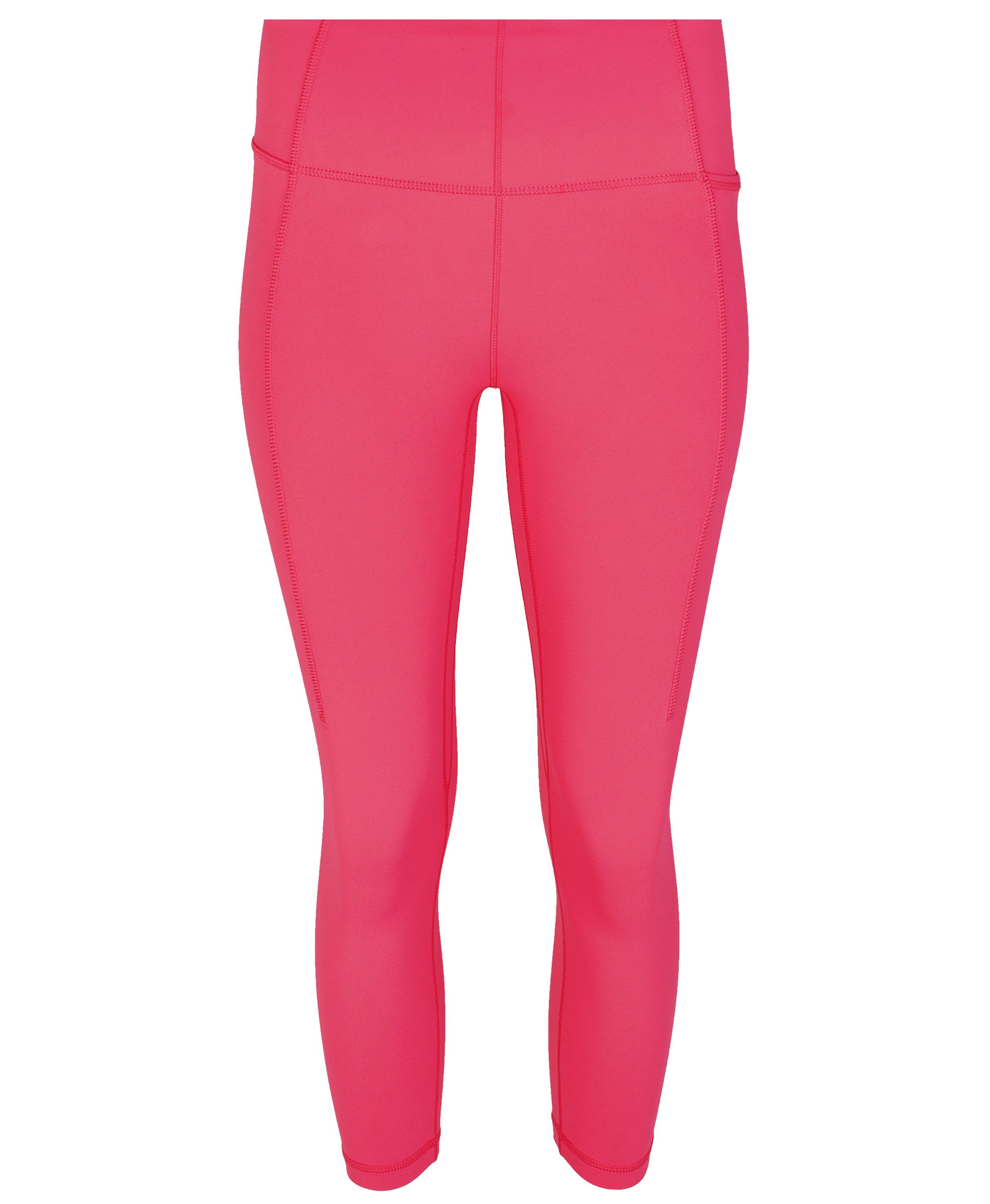 PINK Slit Athletic Leggings for Women