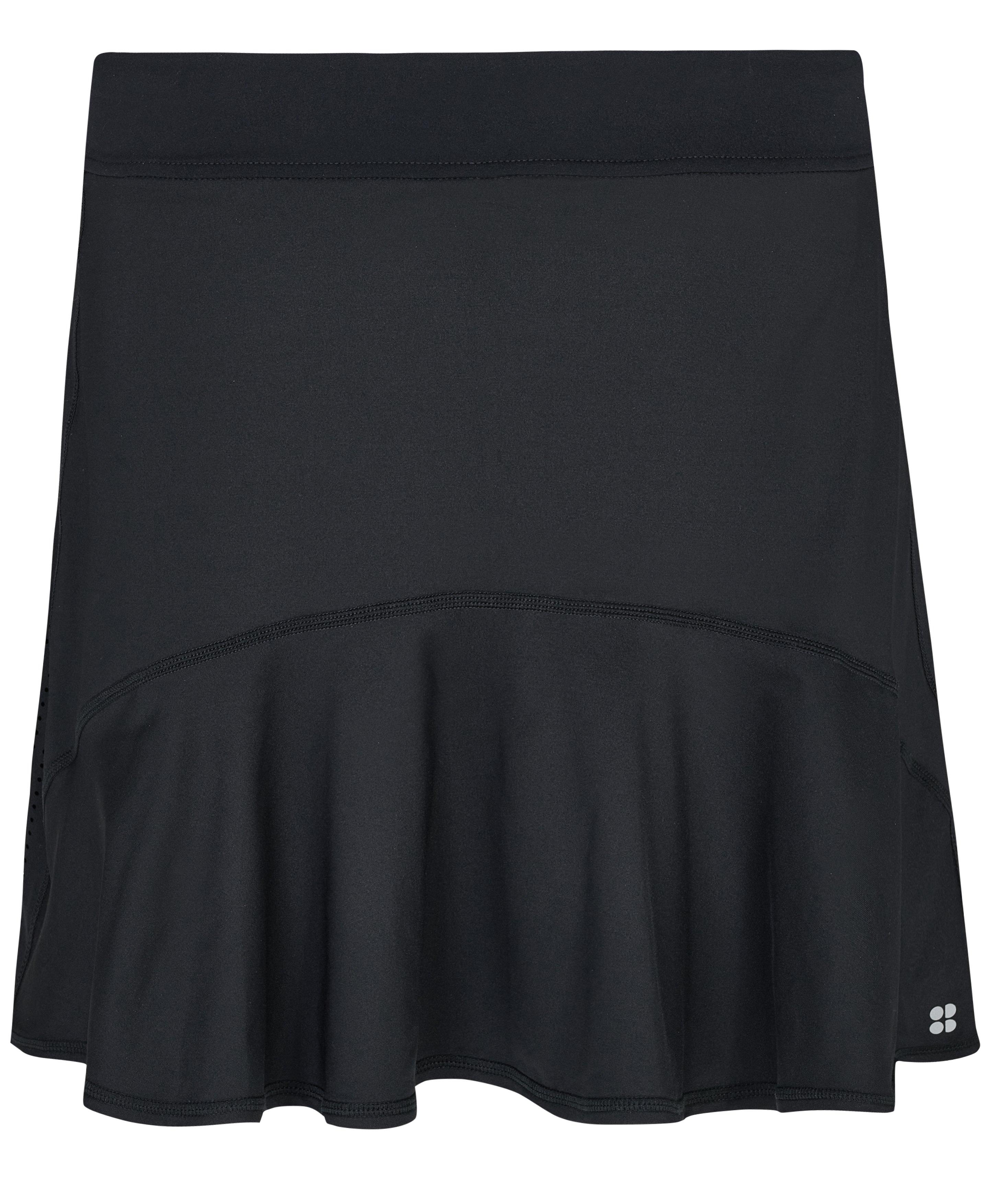 Ladies black tennis outlet skirt