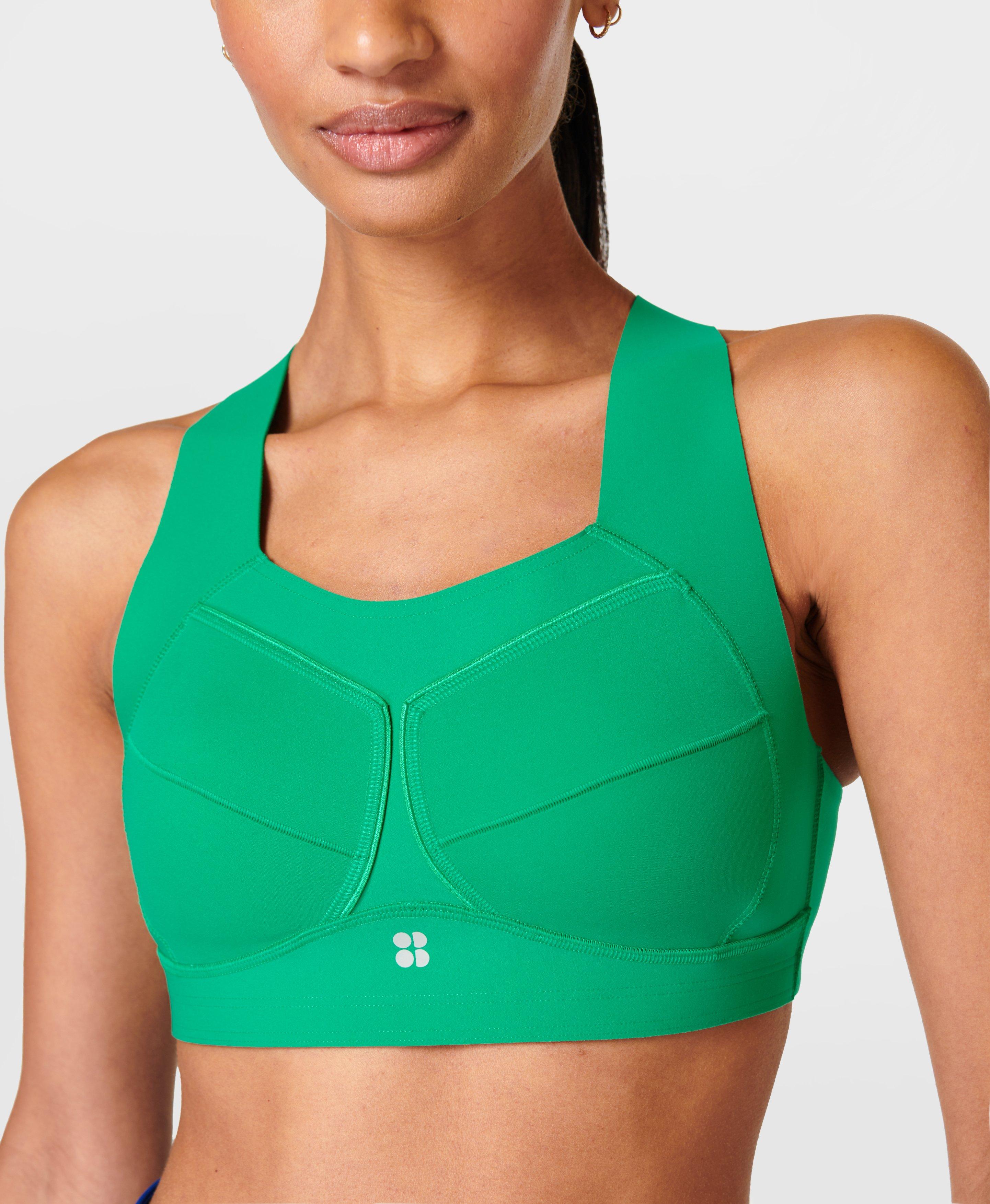 Zero Gravity Running Bra - Electro Green