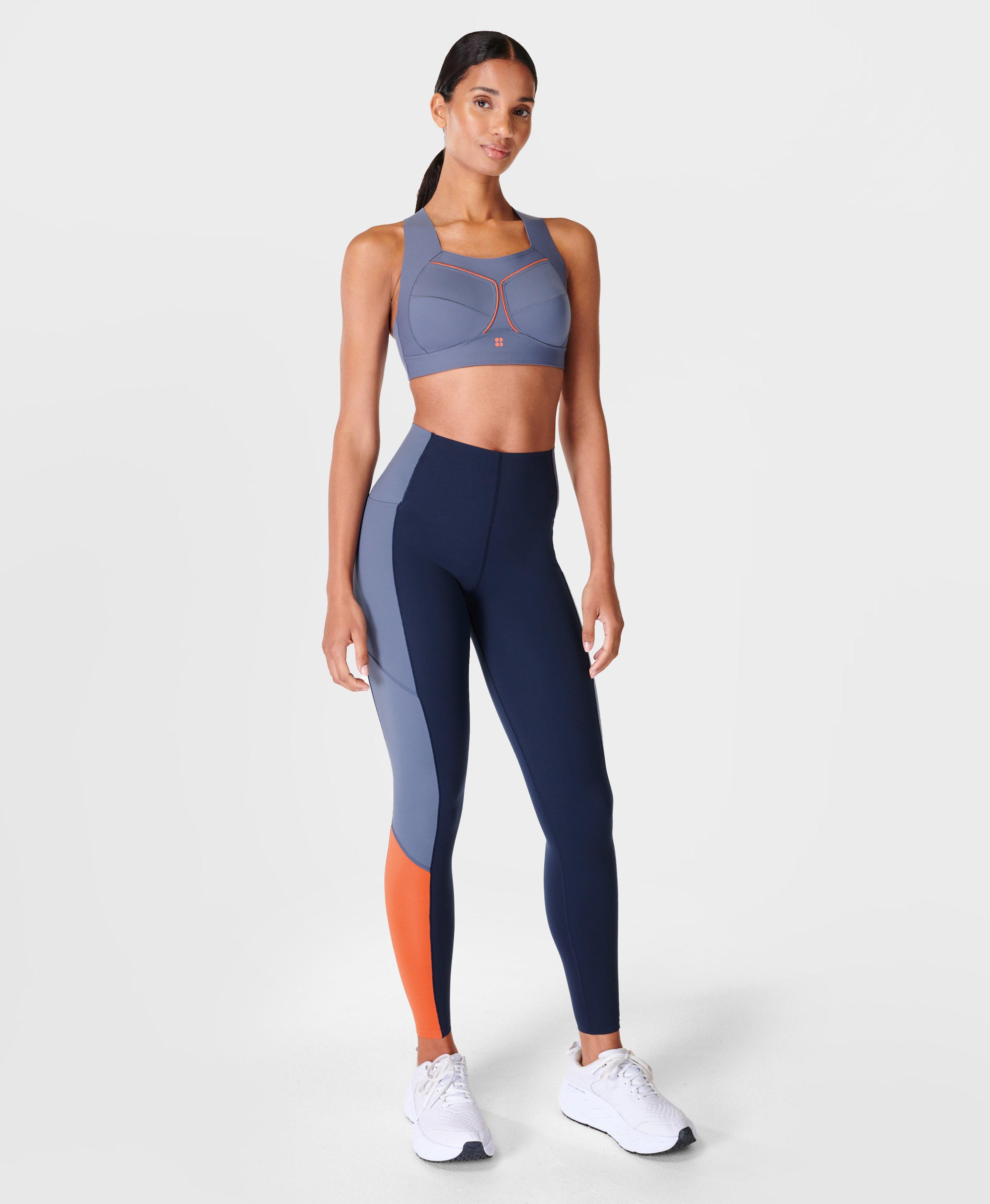 Zero Gravity Running Bra - Endless Blue