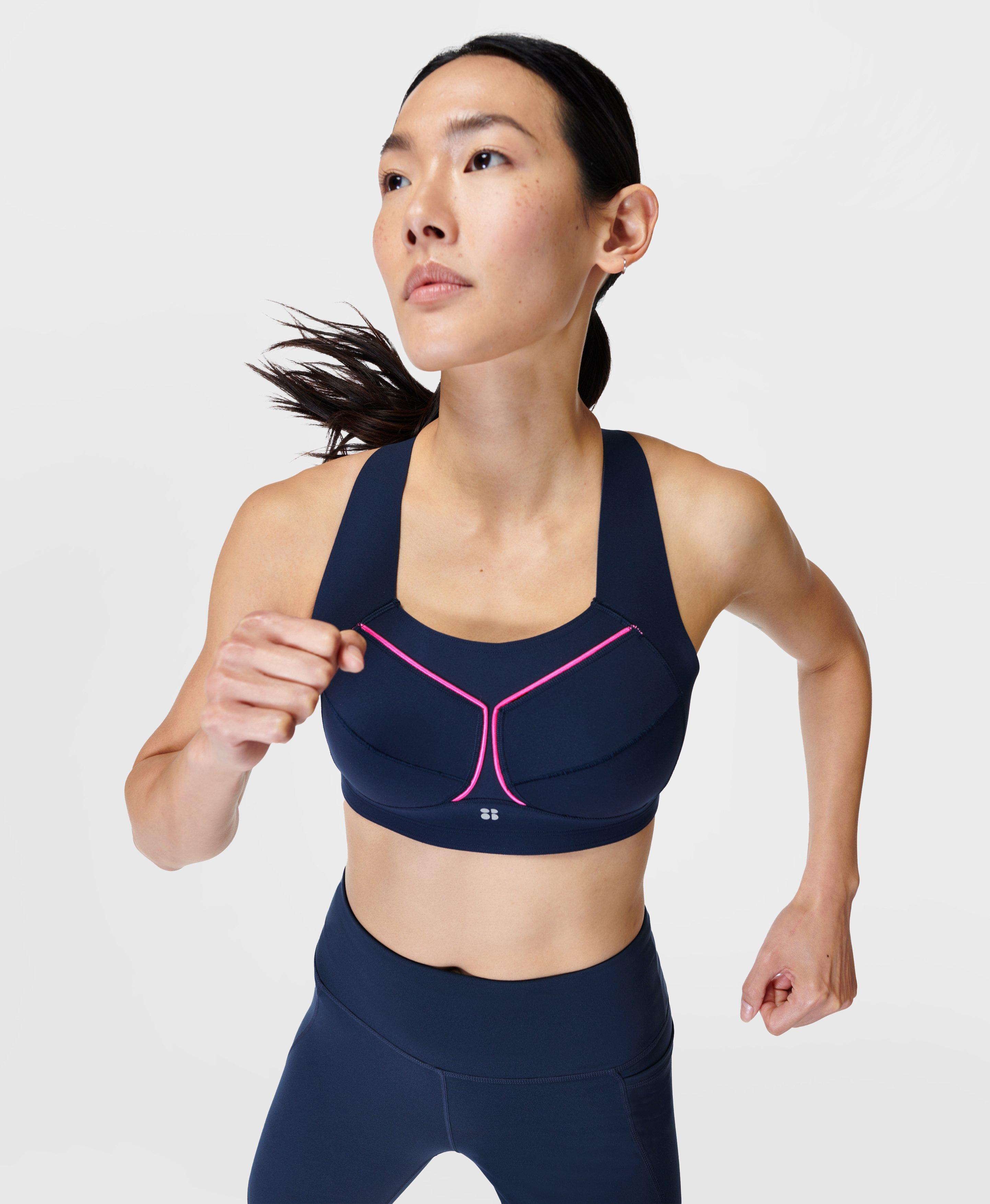 Zero Gravity Running Bra - Navy Blue A, Women's Sports Bras