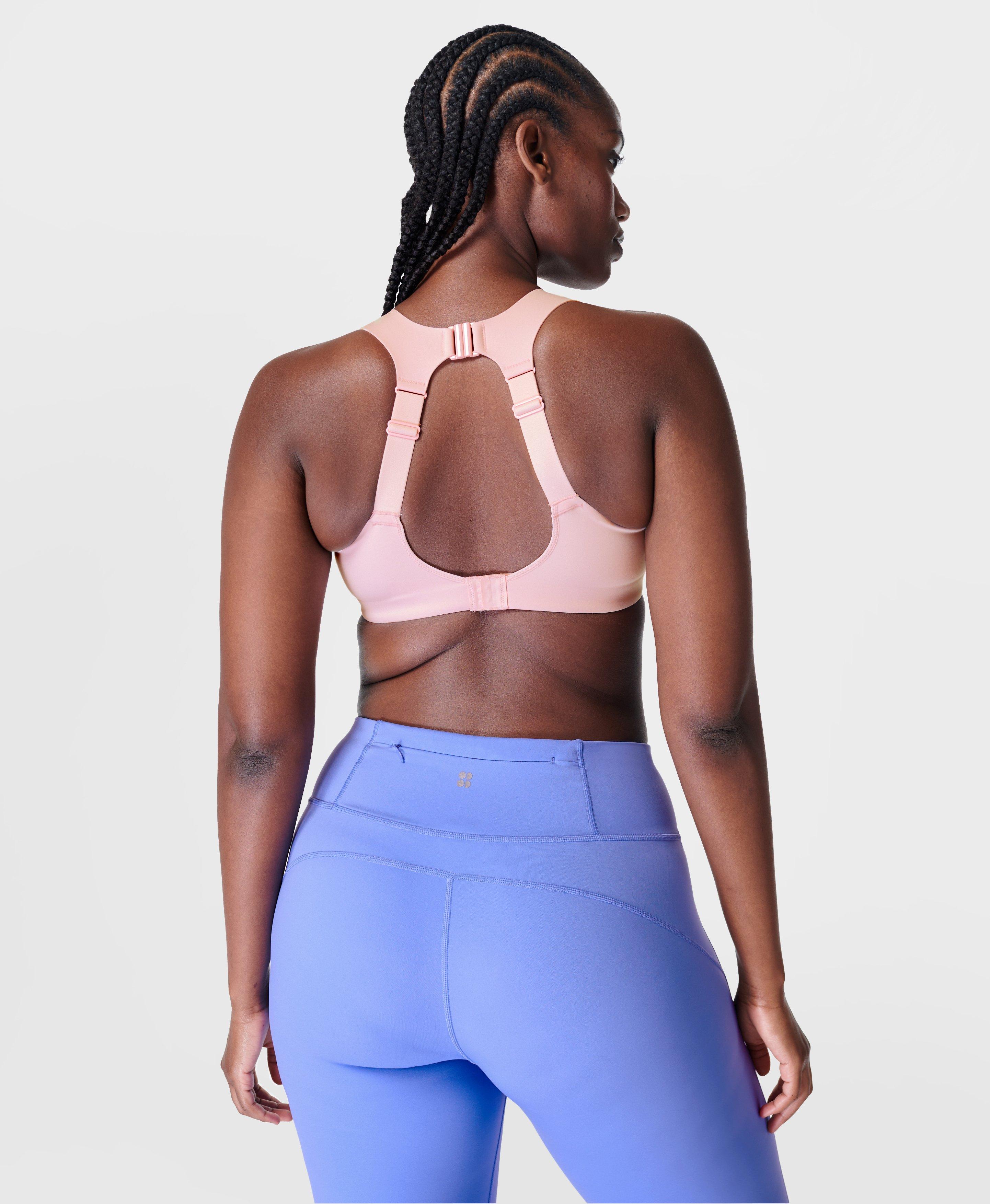 Cross Back Halter Light Pink Sports Bra Sexy Fitness Vest For Women, Ideal  For Running, Yoga And Gym Workouts Compression Brassiere From Daqiaoli,  $24.39