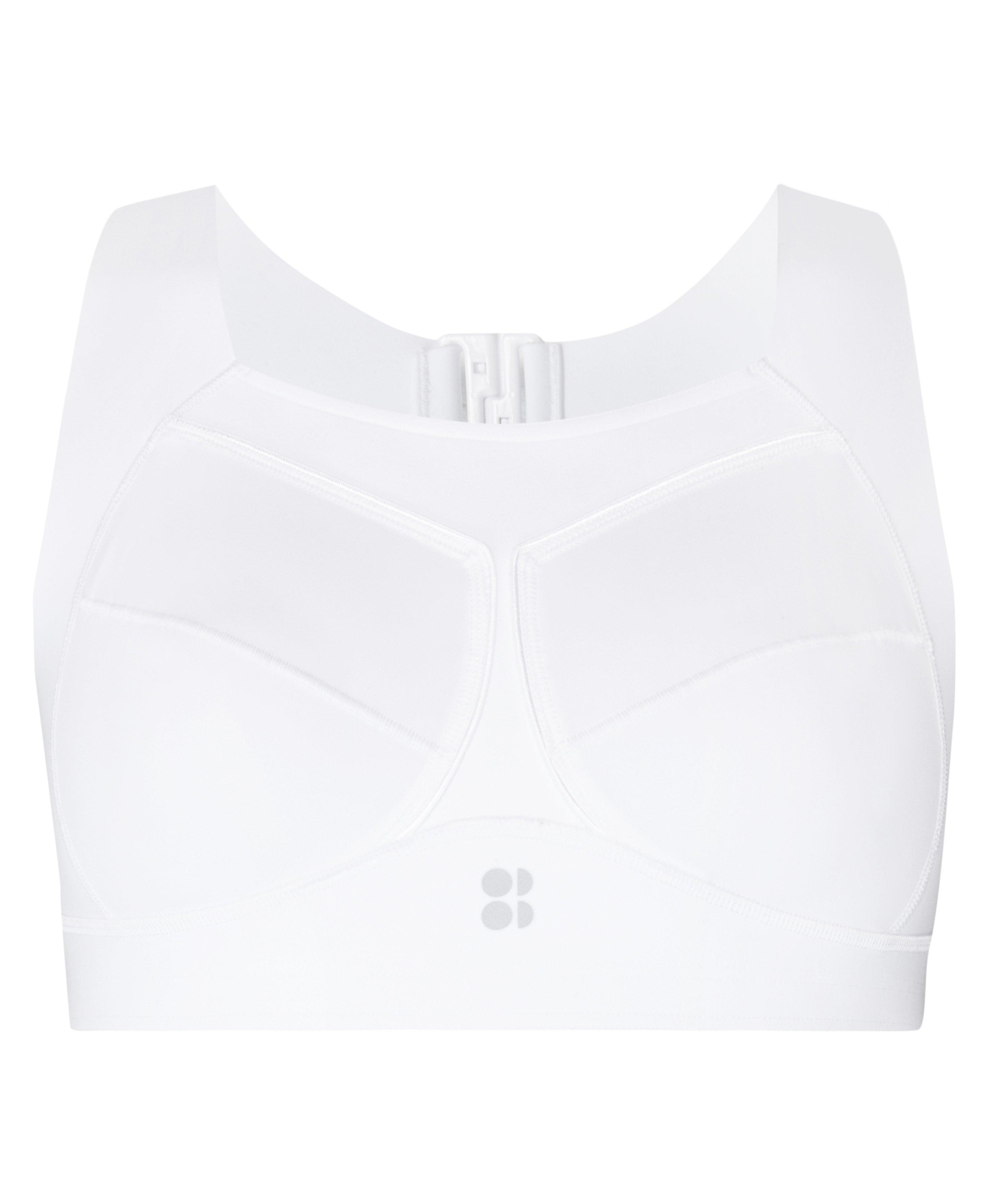 Glaceon Women's Sports Bra fashion Sweat Absorbing Breathable zipper  Gathering Comfortable Vest Sport Bra running women (White) : :  Clothing & Accessories