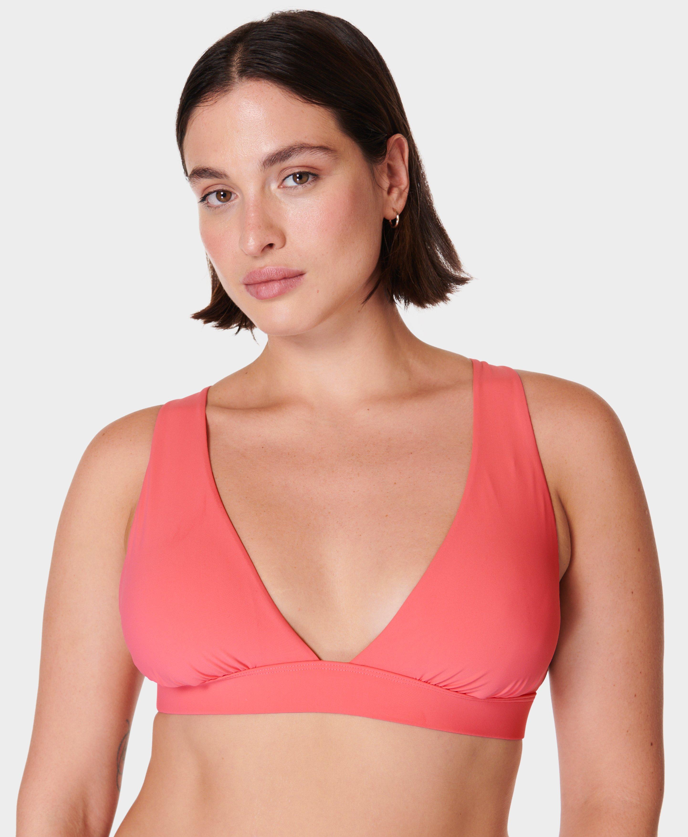 Peninsula Xtra Life Bikini Top - Coral Pink, Women's Swimsuits & Bikinis