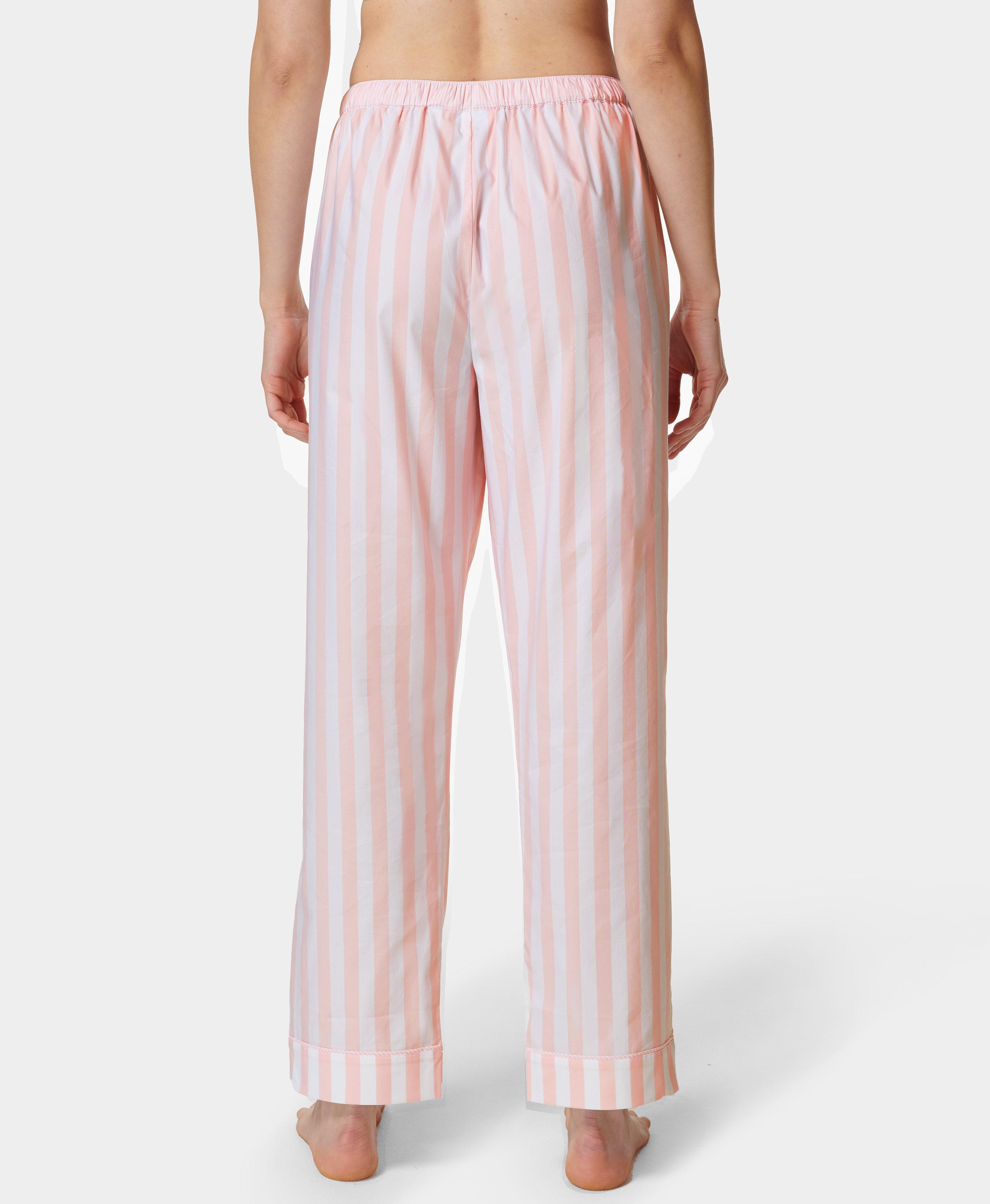Restful Sleep Pant Powered by Brrr ° - Large Pink Stripe Print