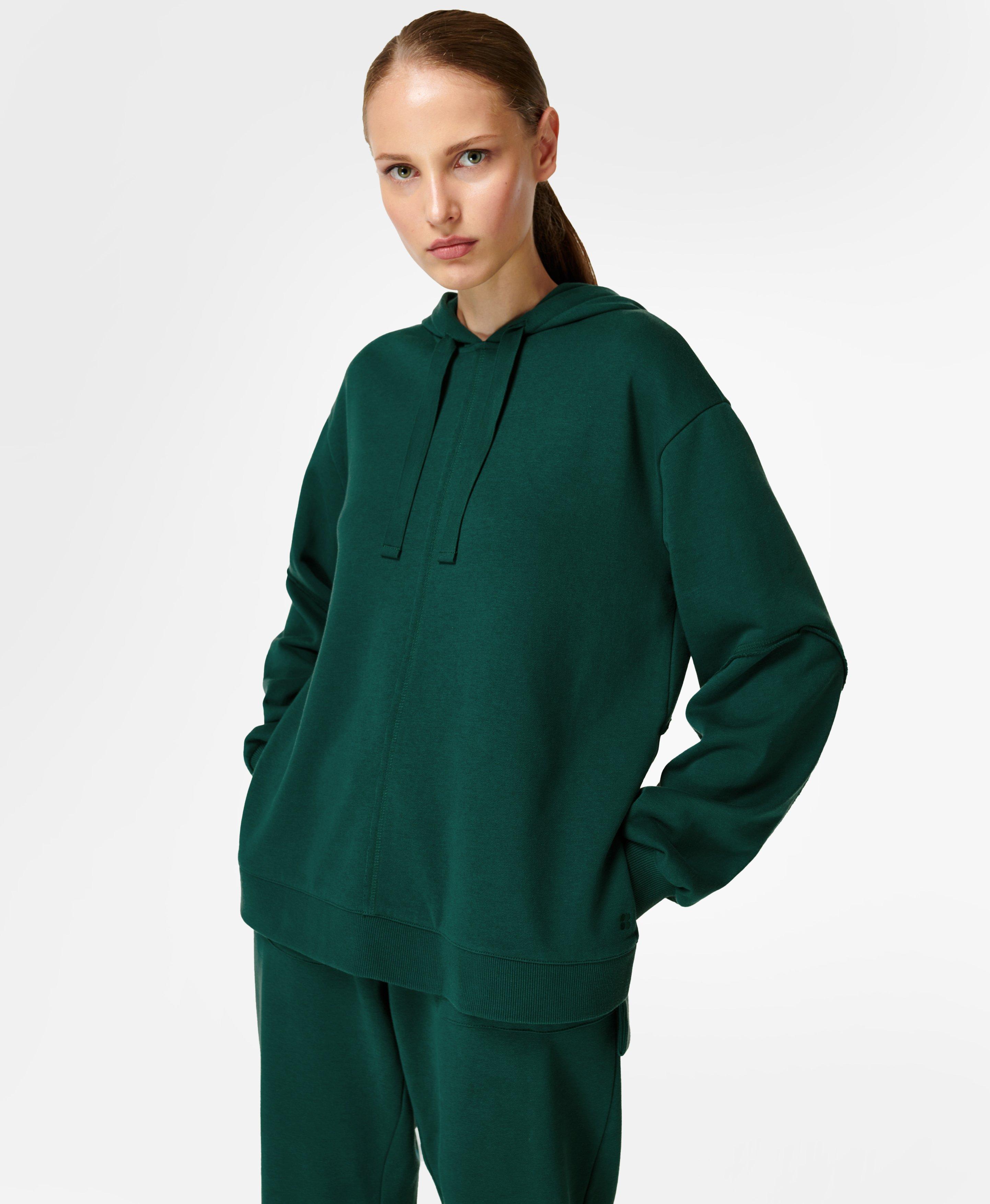 Sweaty Betty Revive Hoody, Green, Women's L