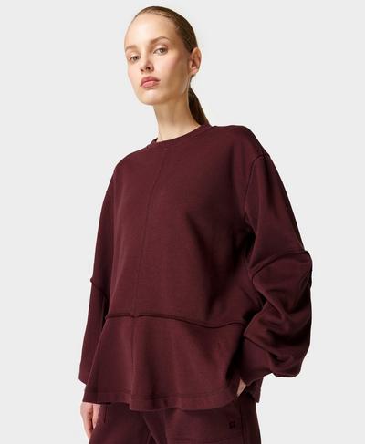 Revive Sweatshirt, Umbra Red | Sweaty Betty