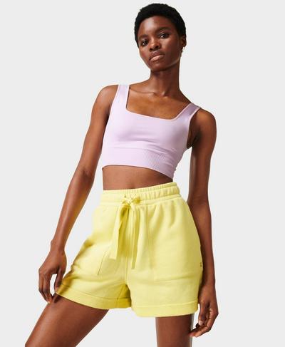 Revive Shorts, Waterlily Yellow | Sweaty Betty