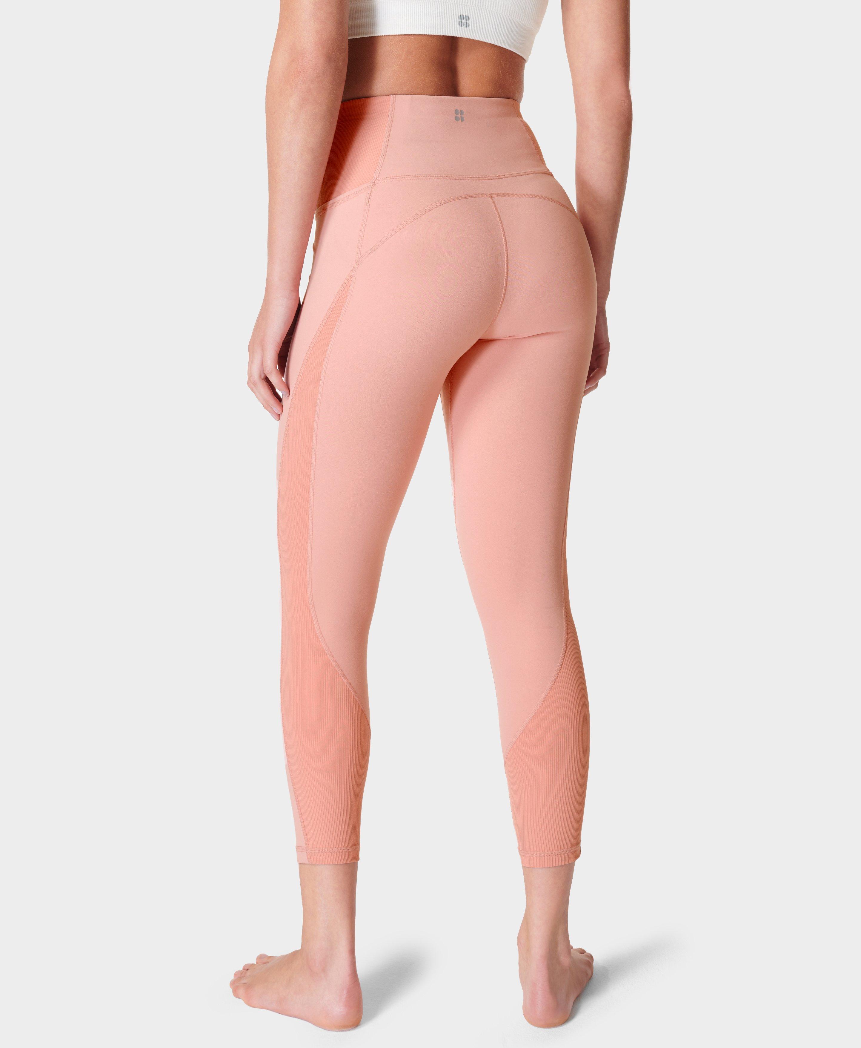 Sweaty Betty, Pants & Jumpsuits, New Sweaty Betty Super Sculpt 78 Yoga  Leggings In Camellia Pink
