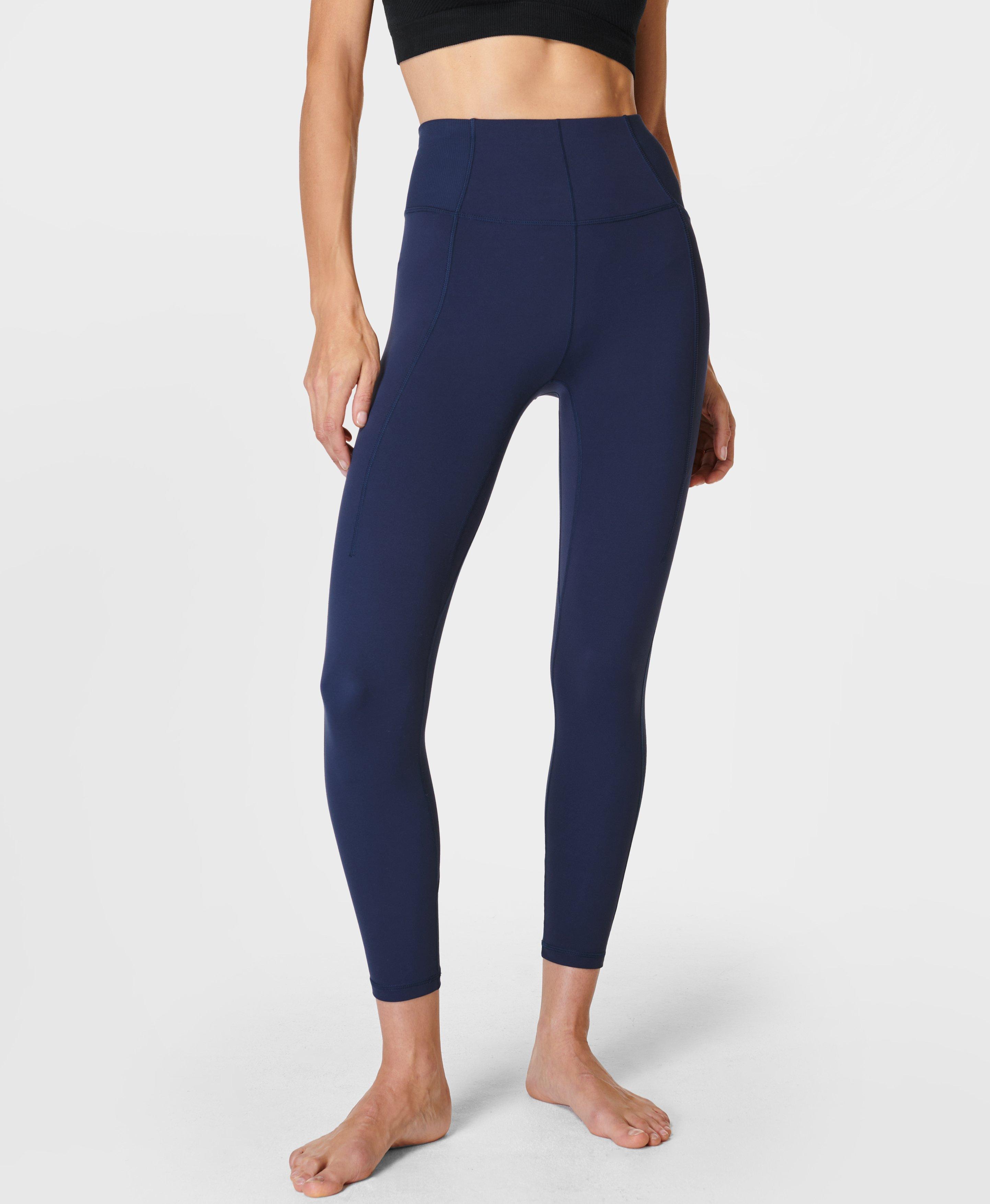Fashion (Tide Blue)Hot Sale Women Leggings Yoga Pants Girl Fitness