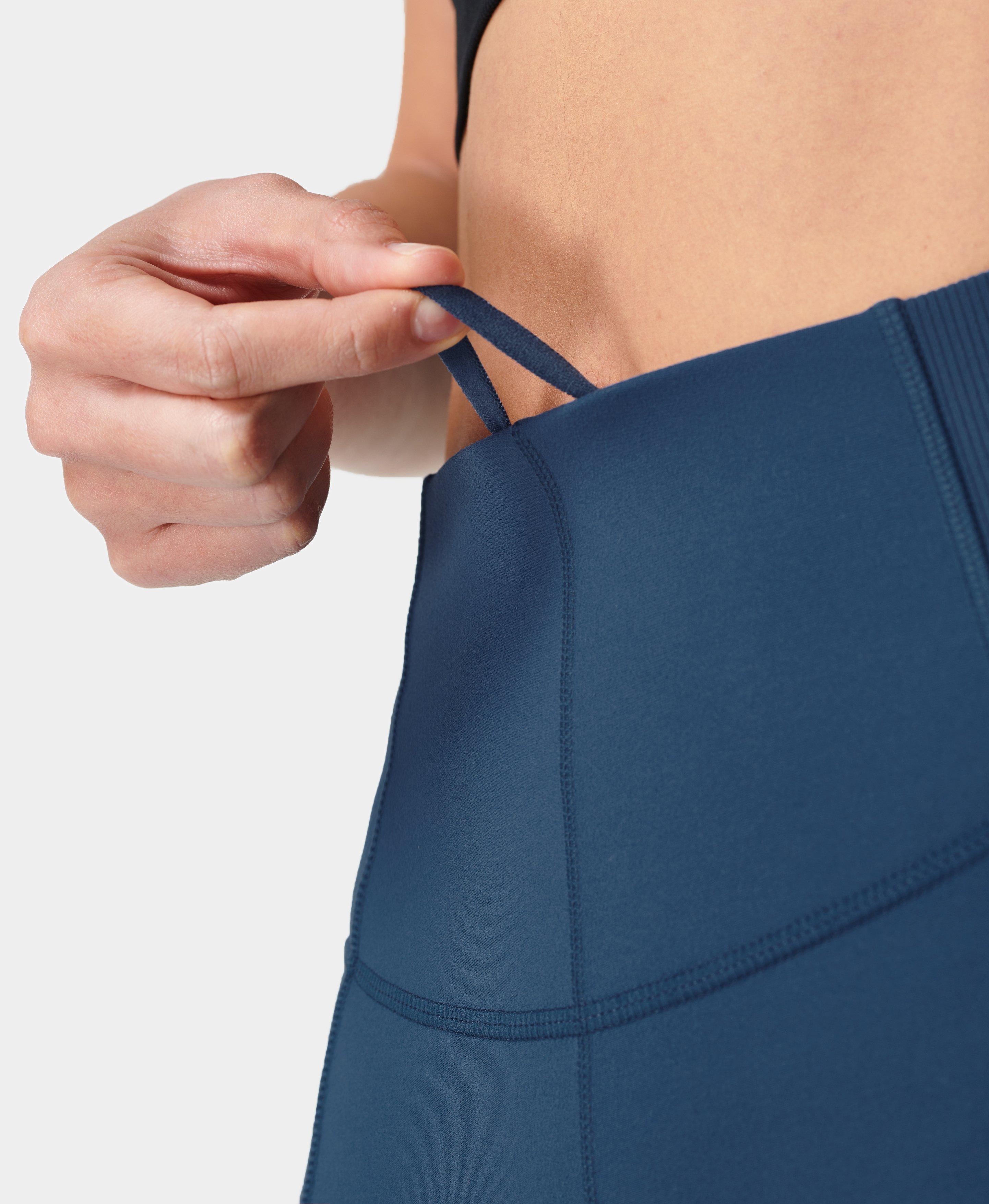 Super Soft Ribbed 7/8 Yoga Leggings - Nordic Blue | Women's