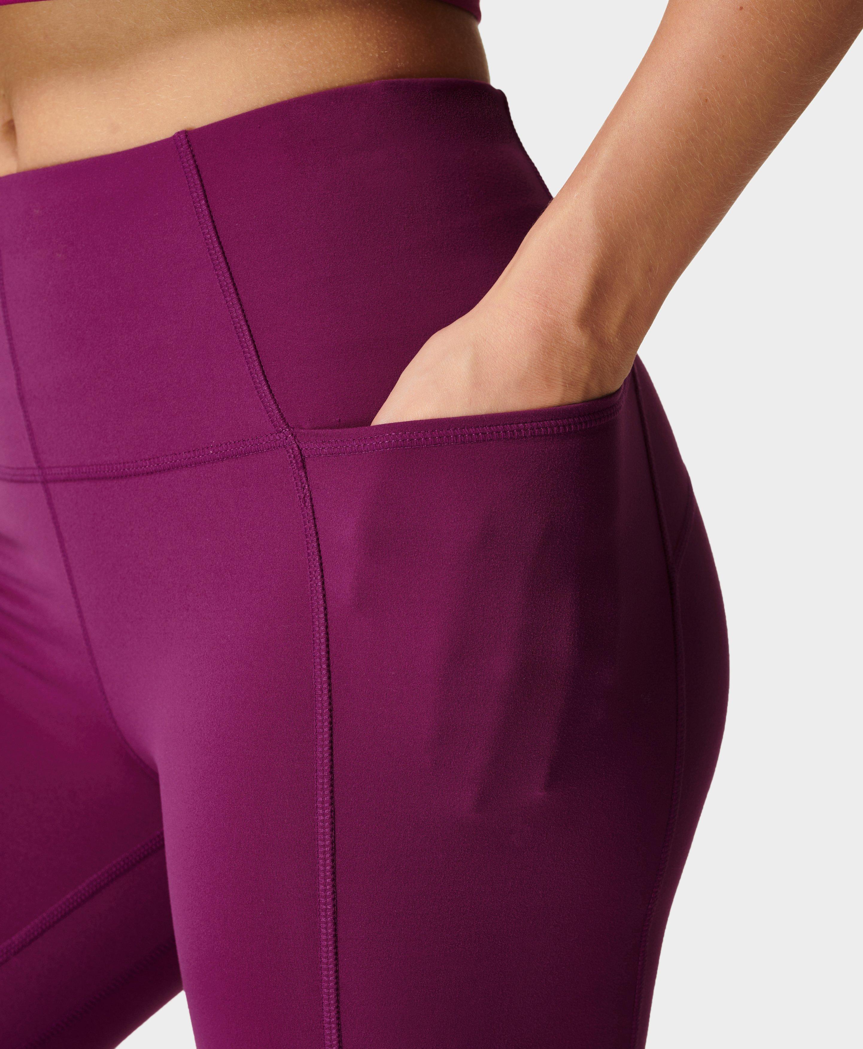 Super Soft Flare Yoga Pants - Amaranth Pink, Women's Trousers & Yoga Pants