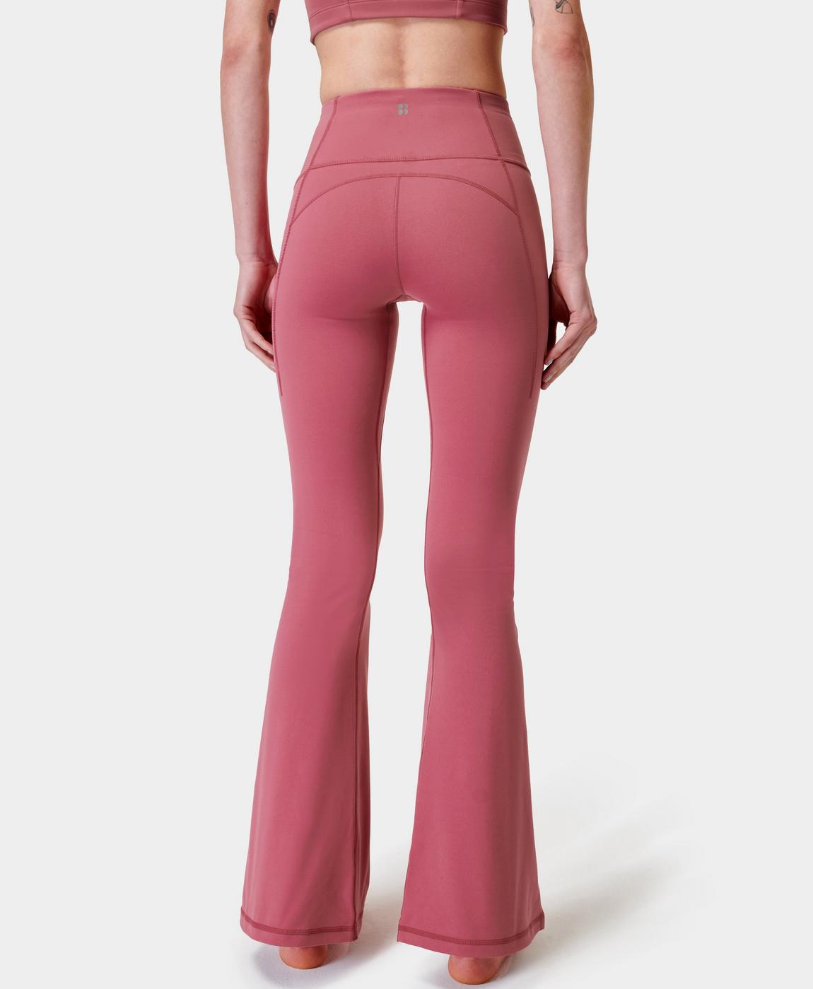 Soft Sculpt Flare Yoga Trousers- ambientpink, Women's Trousers & Yoga Pants