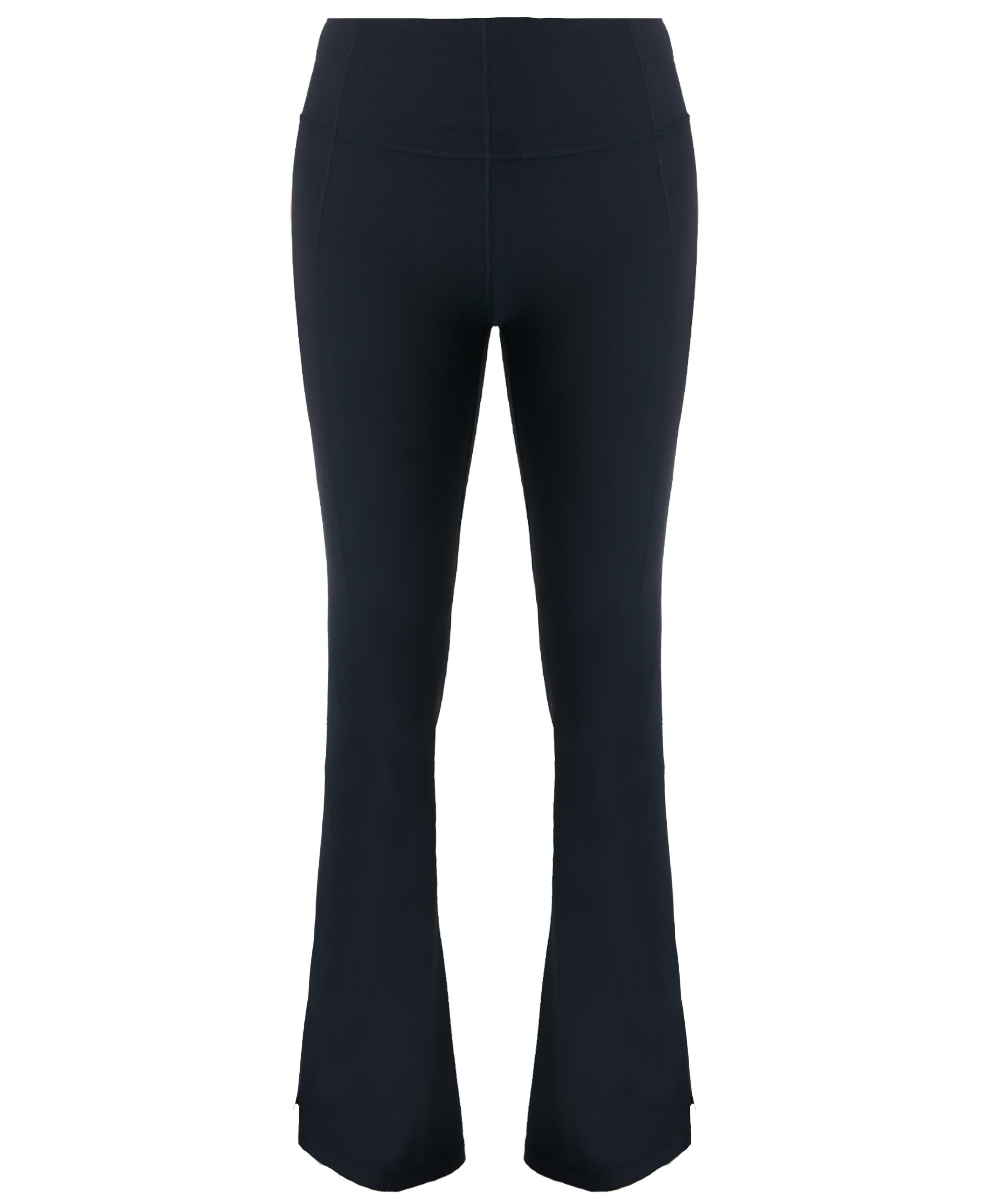  Sundwudu Black Flare Yoga Pants For Women