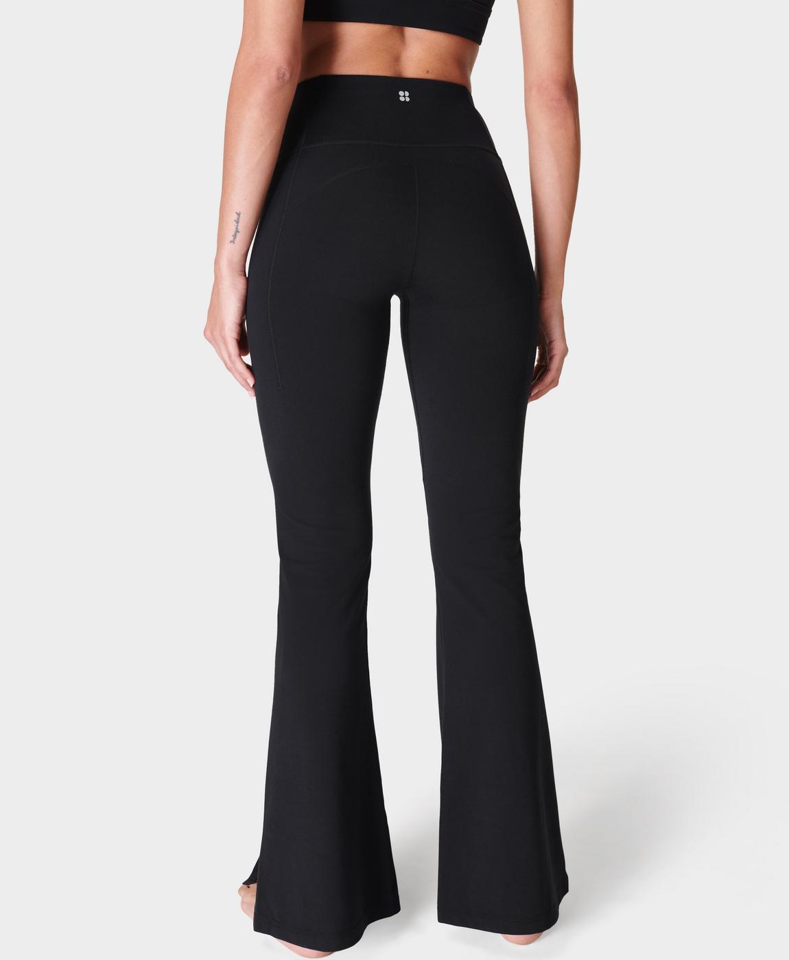 Super Soft Flare Yoga Pants- black, Women's Pants