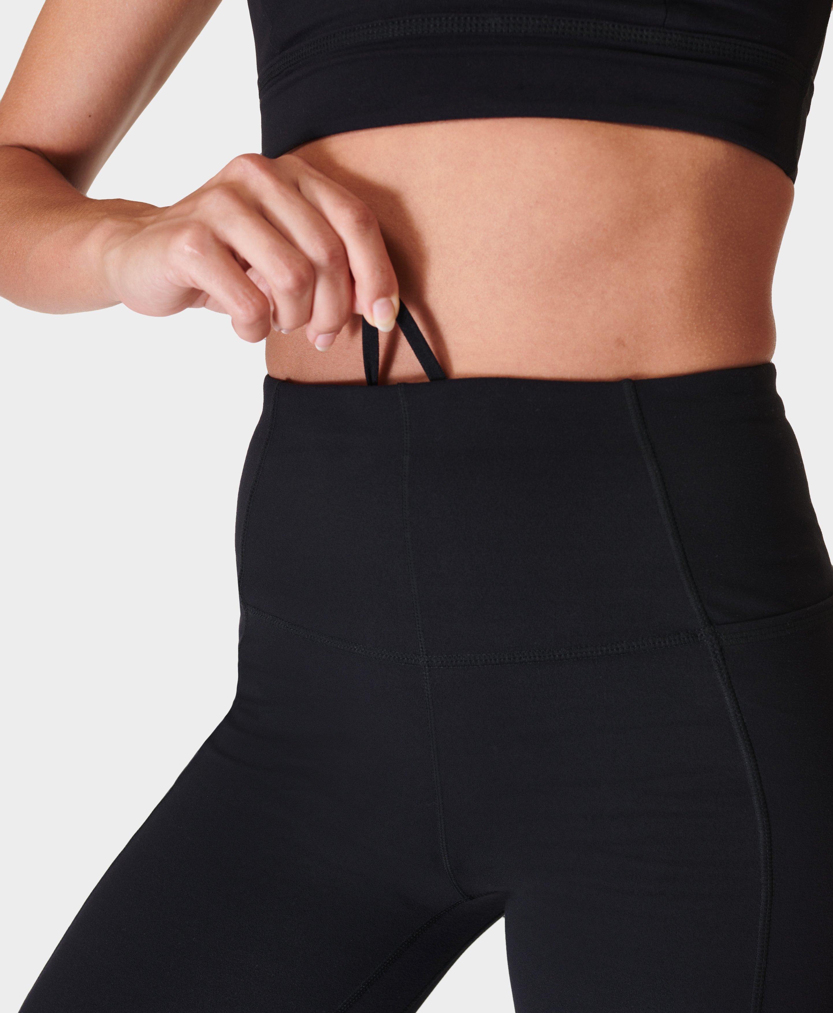 Super Soft Flare Yoga Trousers- black, Women's Trousers & Yoga Pants