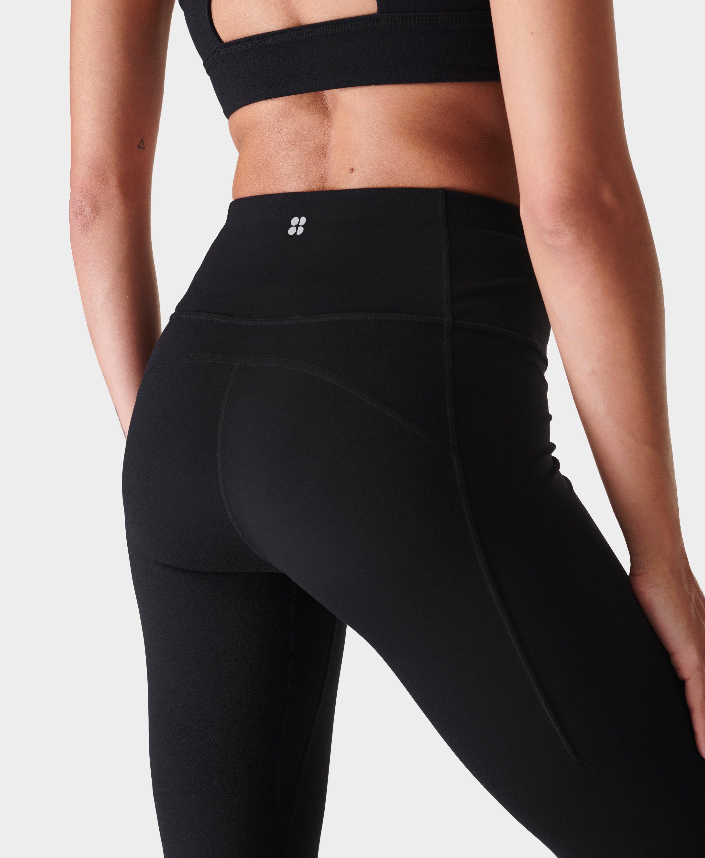 Womens High Waist Running And Flared Black Yoga Pants With Groove Flares  For Tight Belly And Nine Minute Workout Athletic Sports Sweatpants For Yoga  And Fitness From Top_sport_mall, $19.33