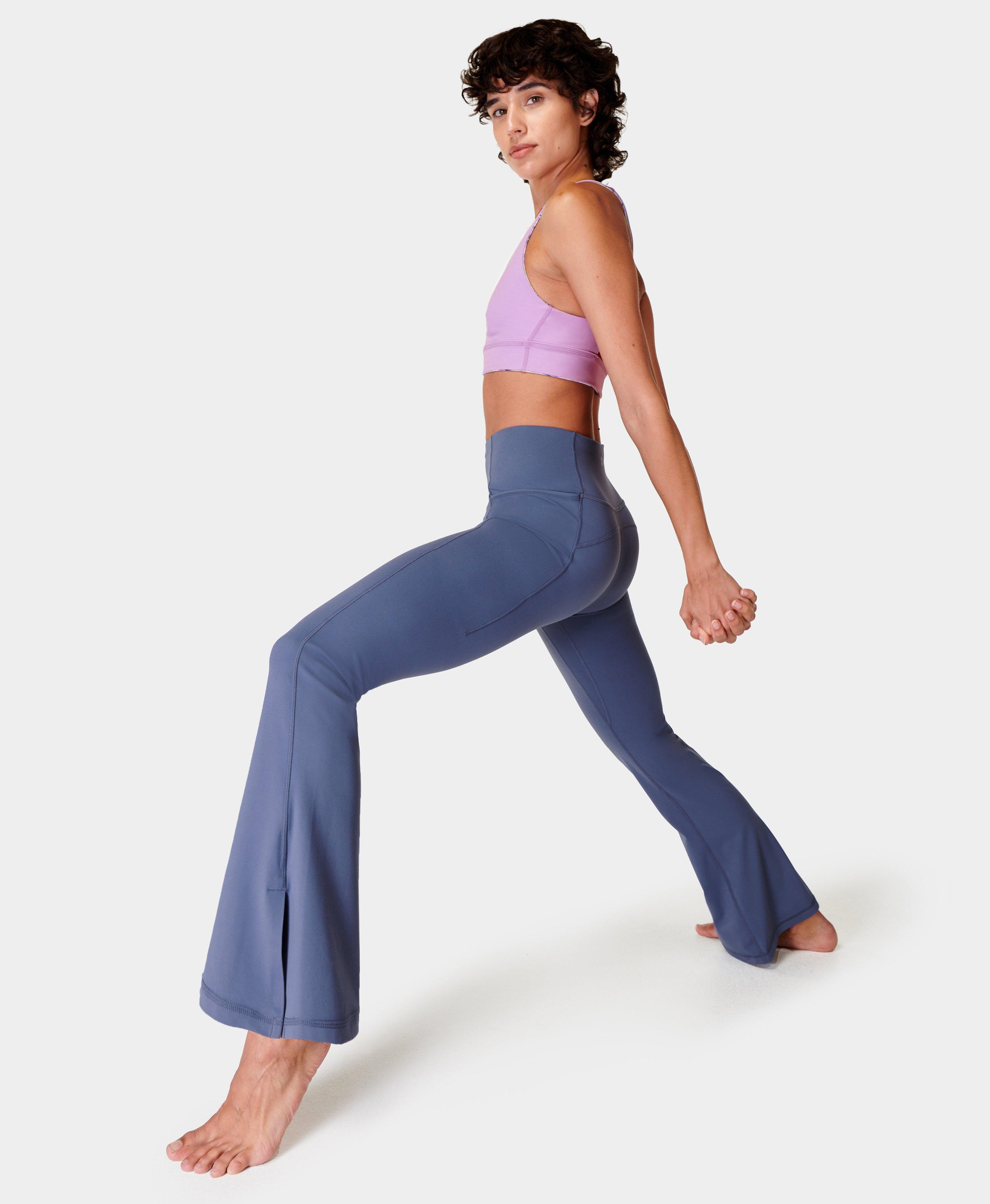 TNNZEET Women's Flare Yoga Pants, Bootcut High Waisted Casual Wide Leg  Leggings