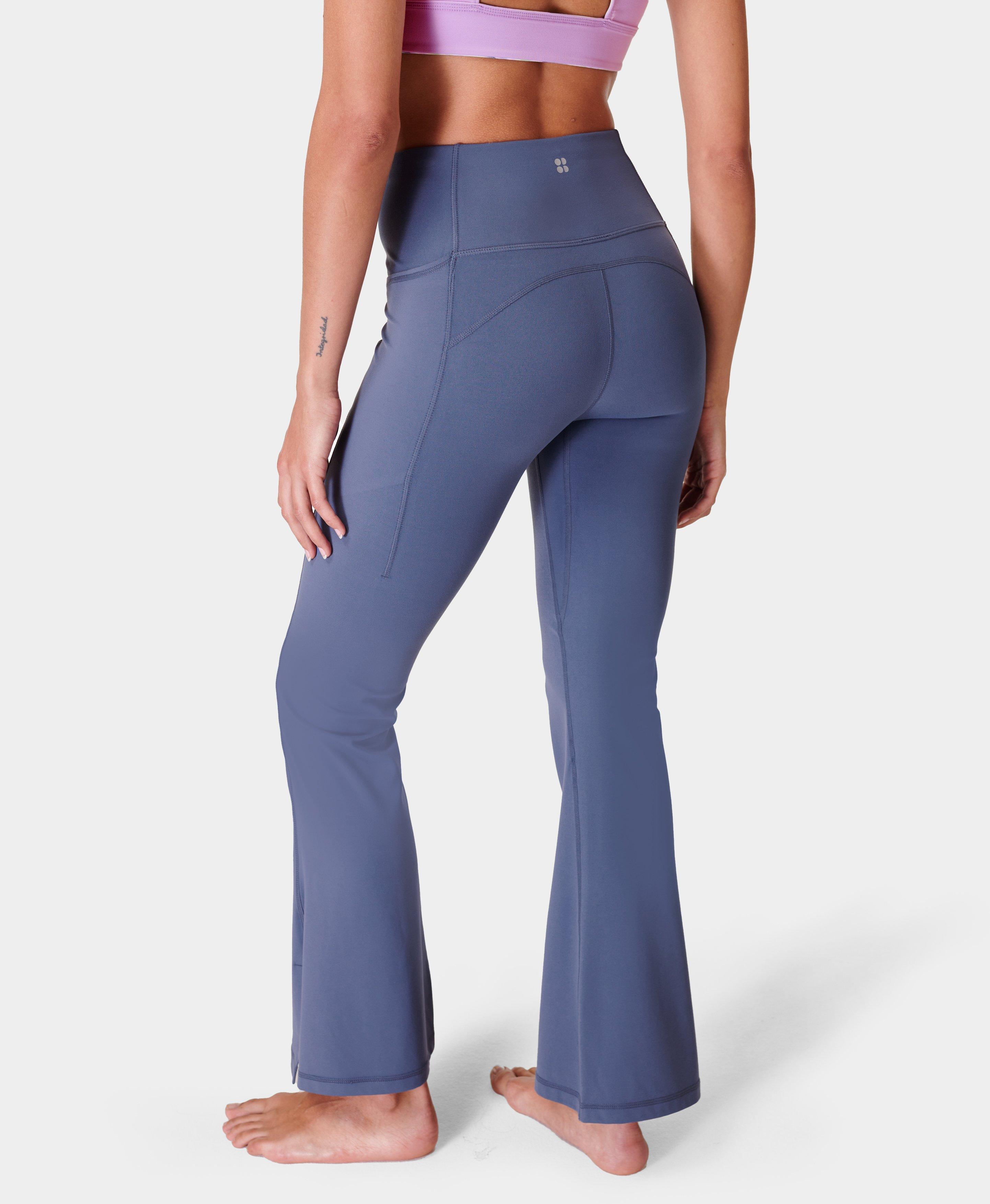 Super Soft Flare Yoga Pants - Endless Blue, Women's Trousers & Yoga Pants