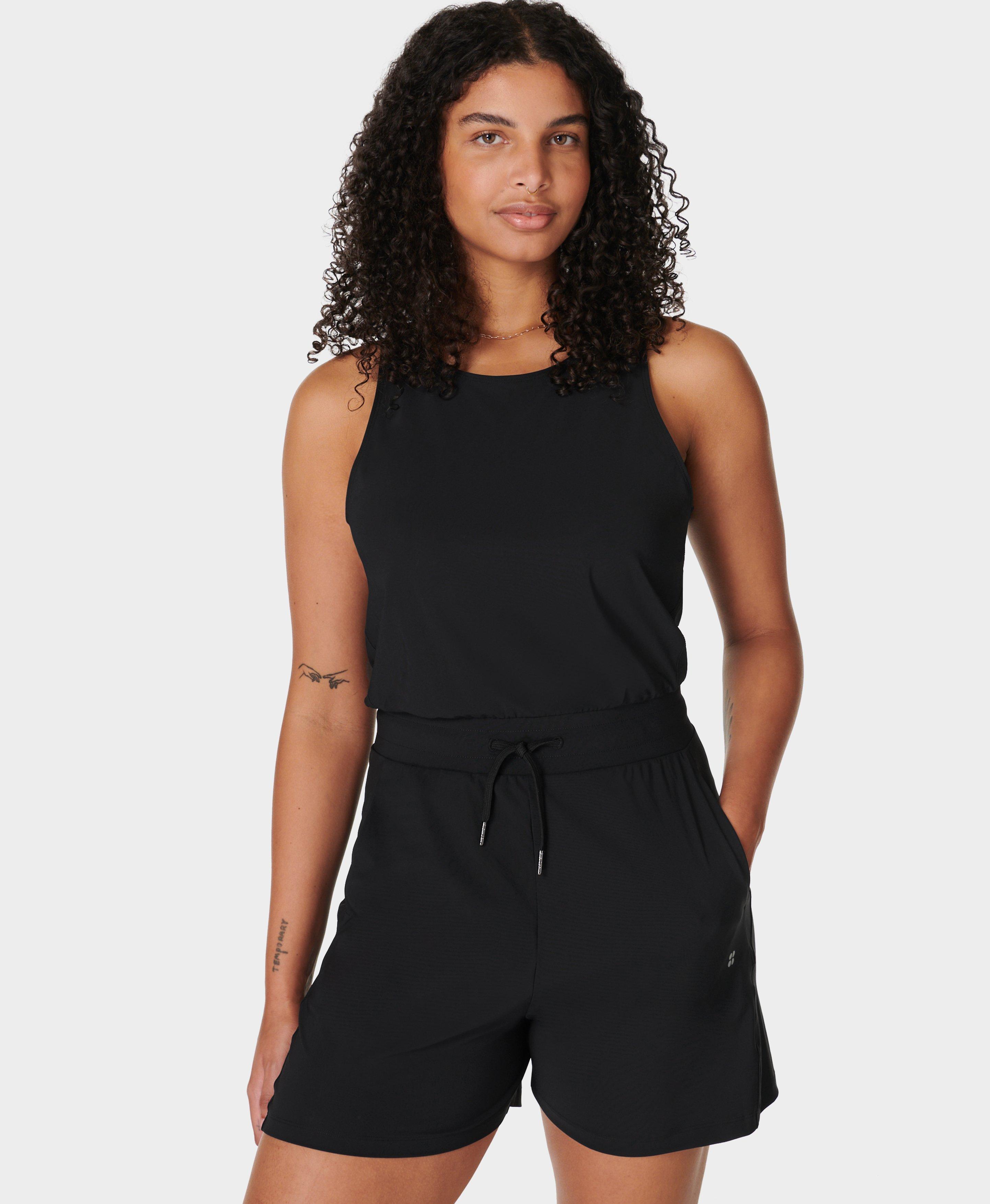 Black best sale romper womens