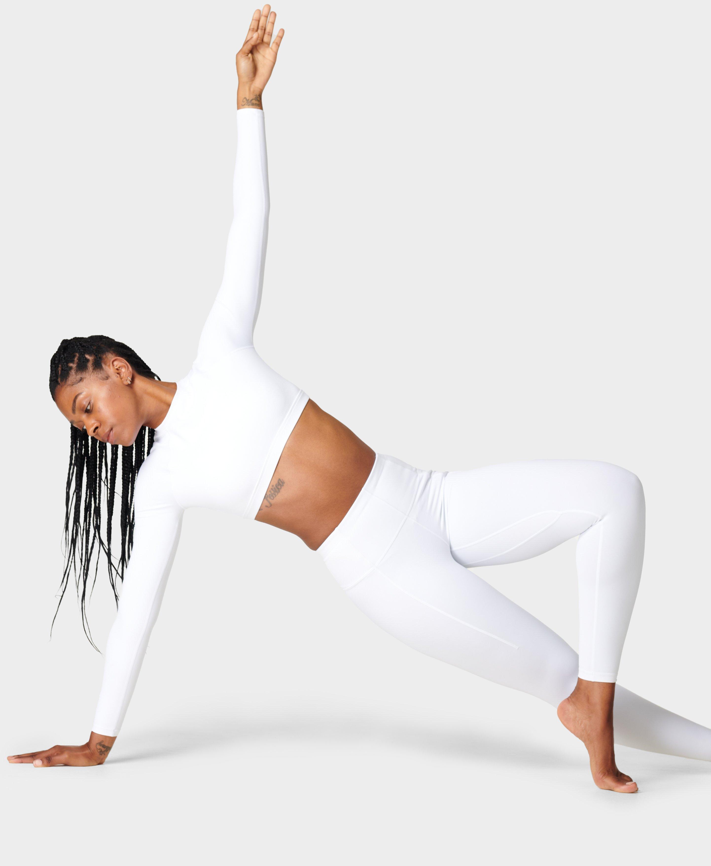 BM, Ultimate Double Layer Leggings - White