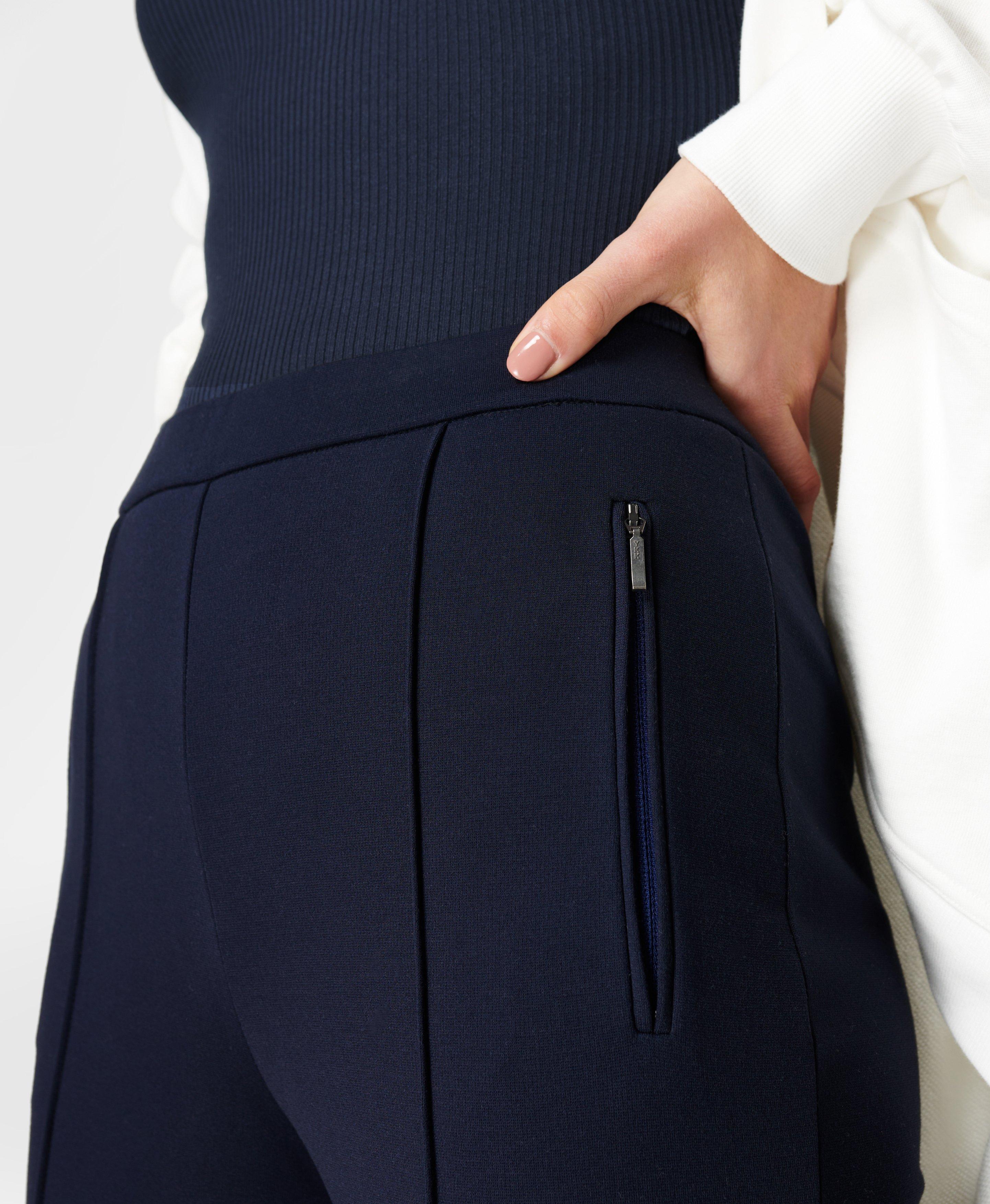 City Ponte Trousers- navyblue | Women's Trousers & Yoga Pants