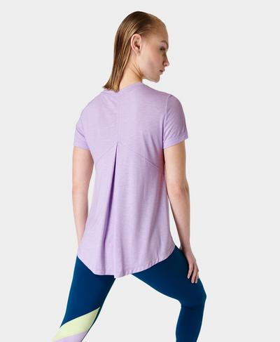 Focus Training T-Shirt, Prism Purple | Sweaty Betty