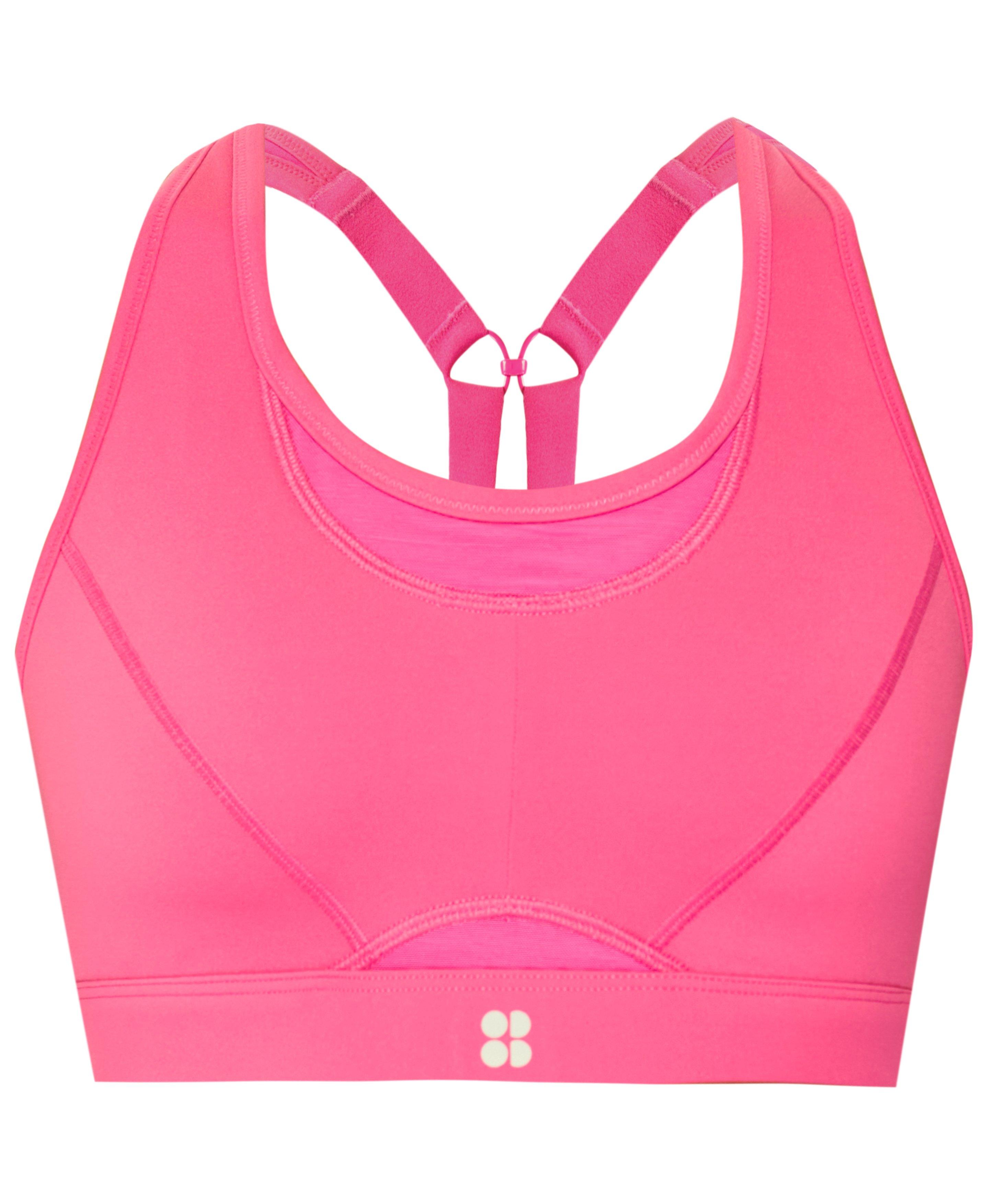 NWT Sweaty Betty [ Small ] Stamina Sports Bra in Bloom Pink #4968