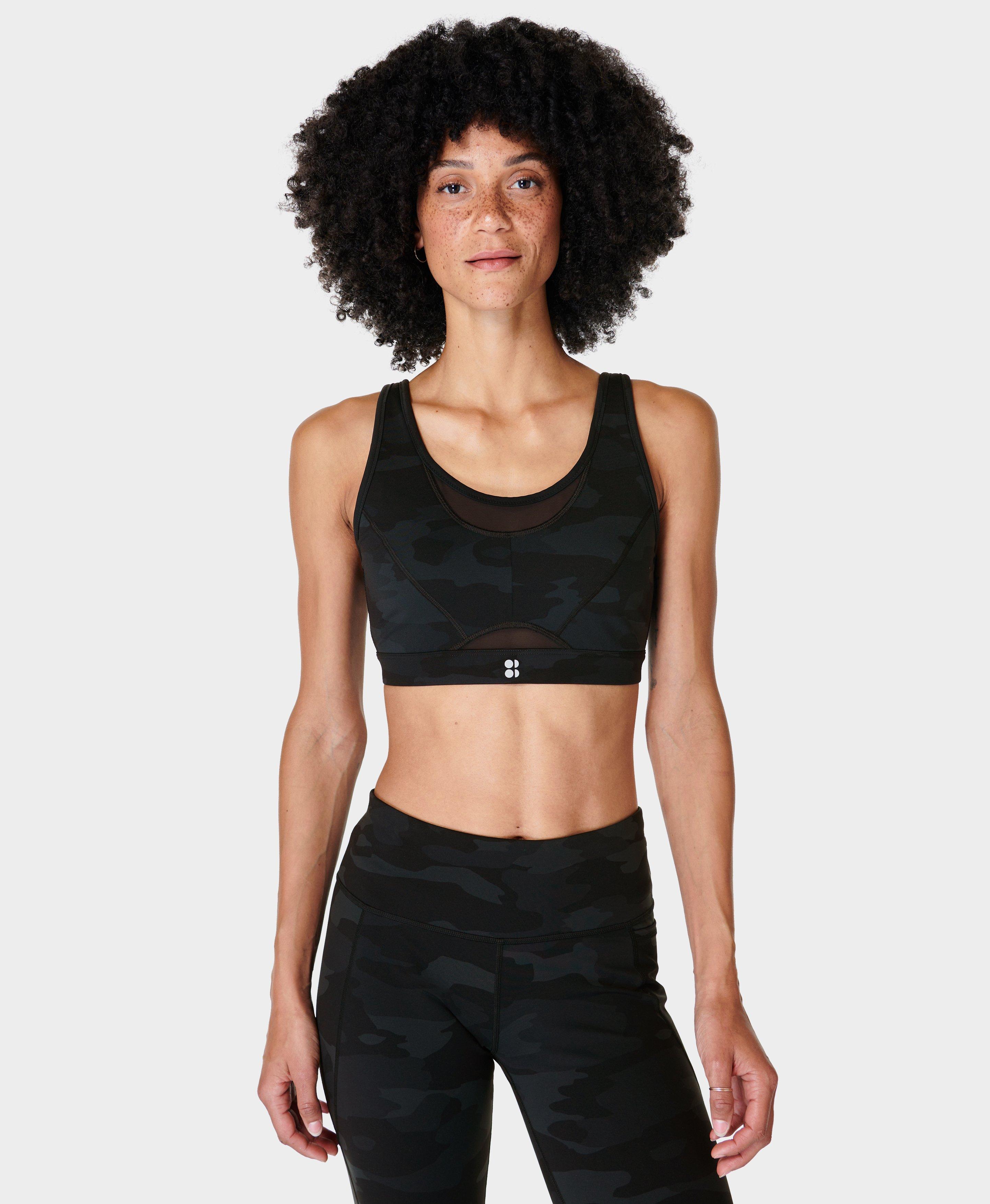 Buy Sweaty Betty Black Fade Print Power Medium Support Sports Bra from the  Next UK online shop